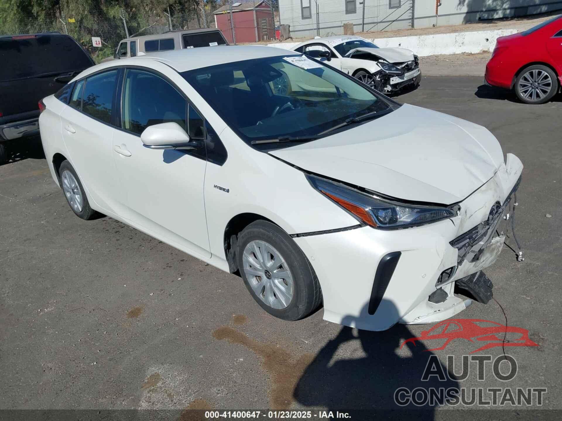 TOYOTA PRIUS 2019 - JTDKARFU6K3087196