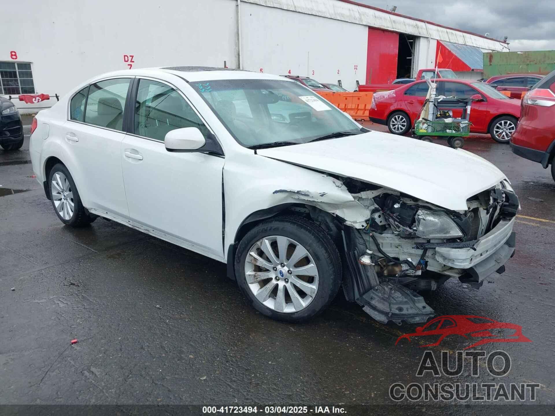 SUBARU LEGACY 2011 - 4S3BMBK64B3257819