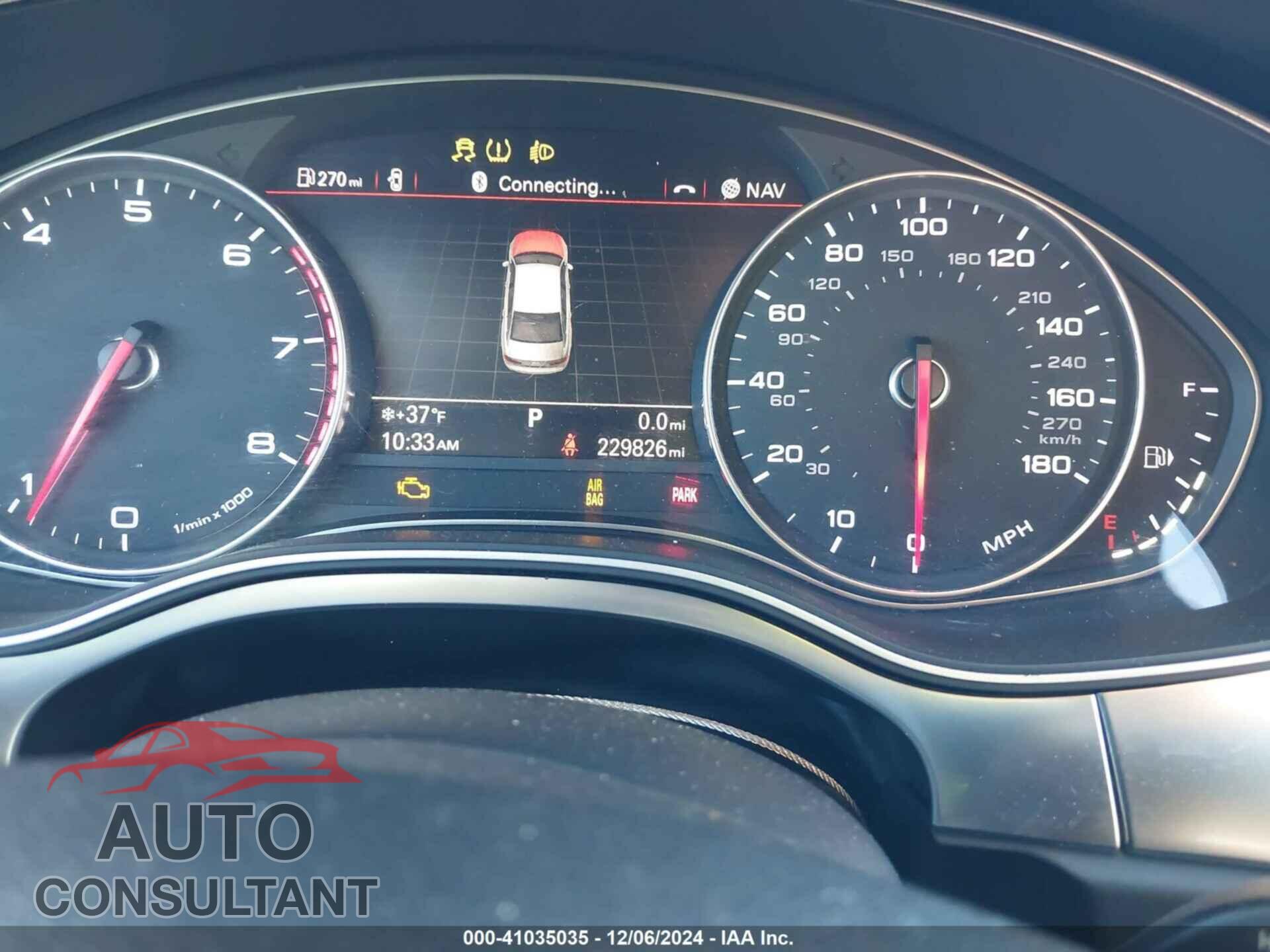 AUDI A6 2013 - WAUGFAFC3DN019121