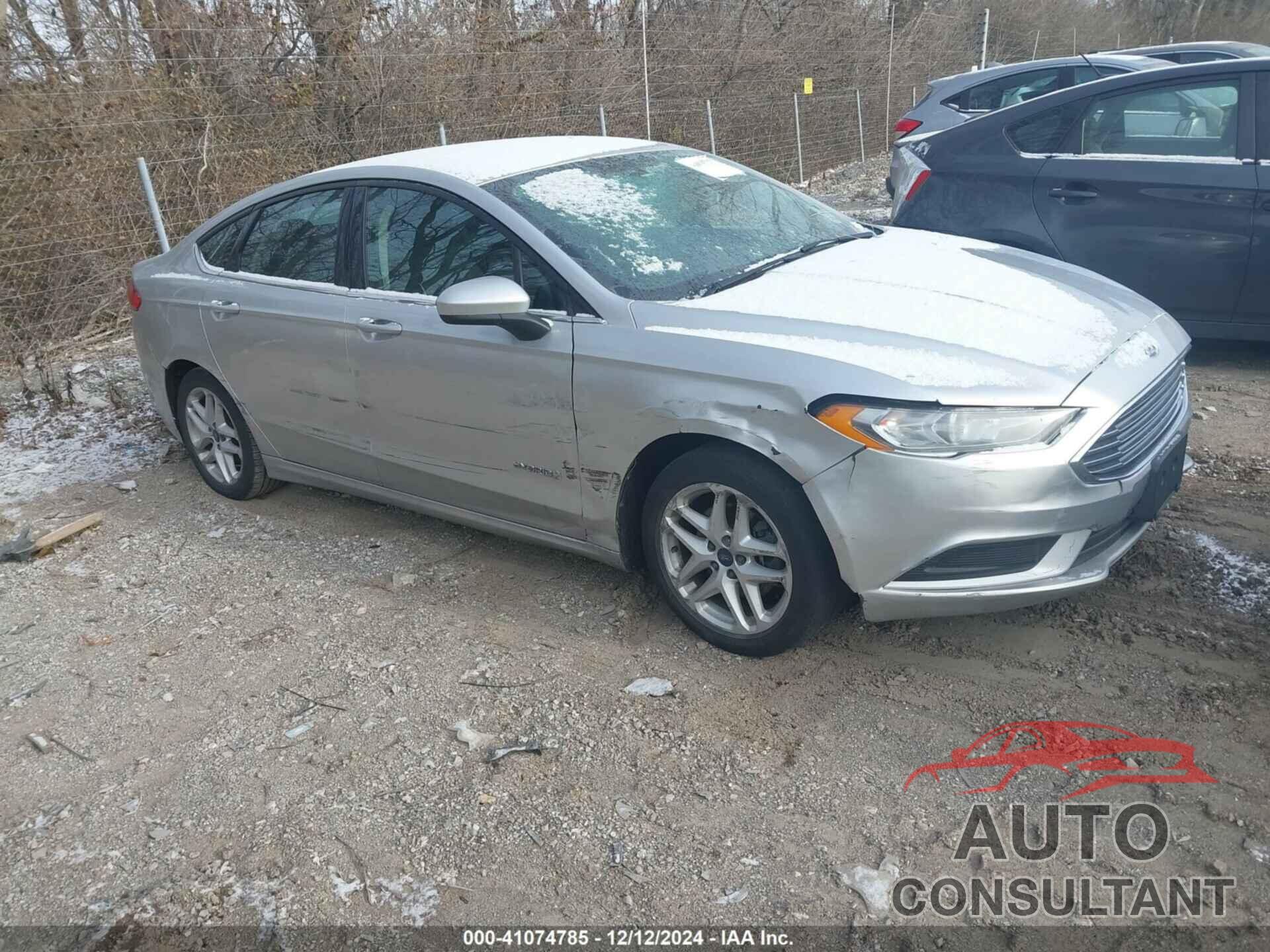 FORD FUSION HYBRID 2017 - 3FA6P0LU9HR278613