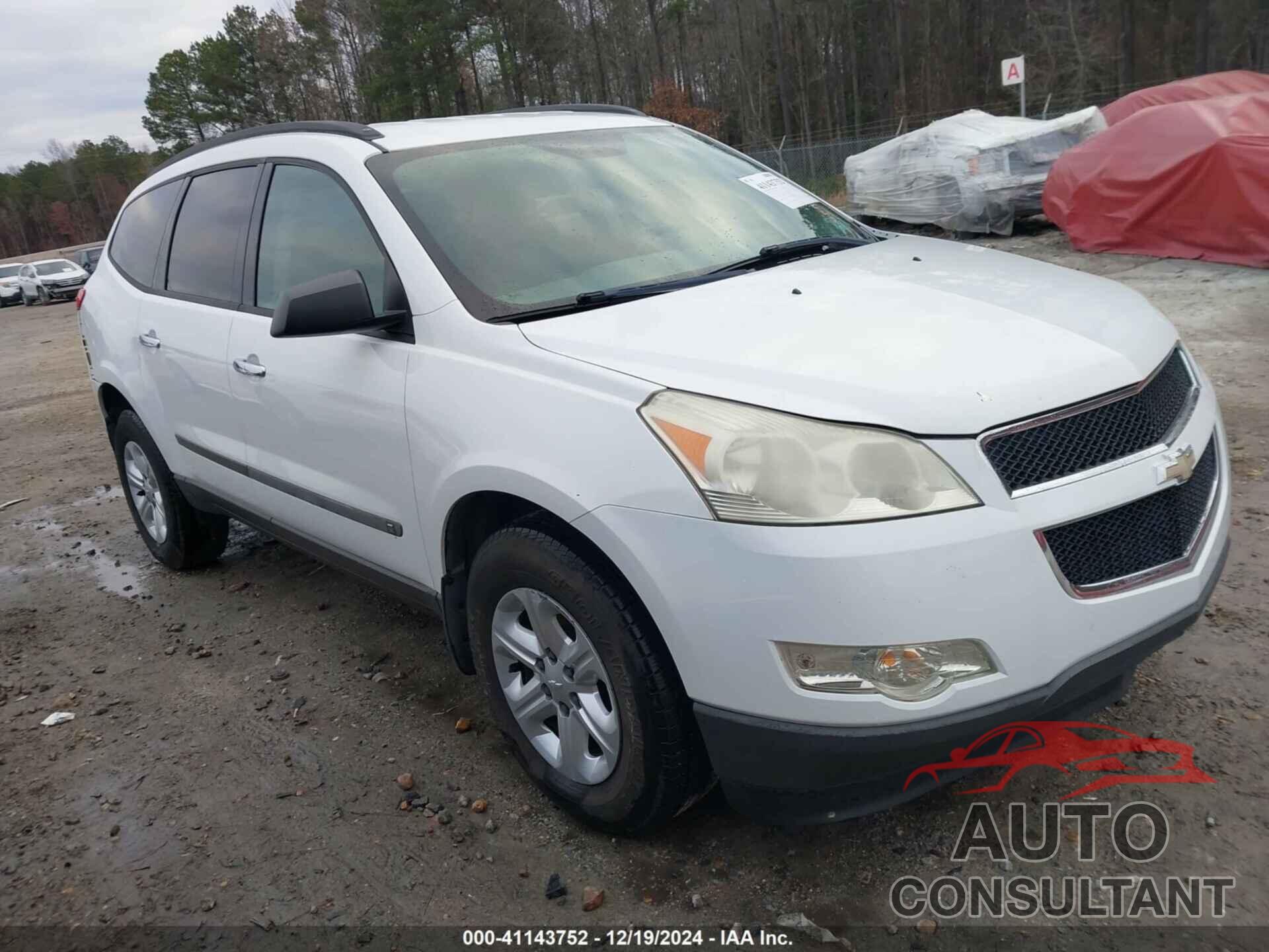 CHEVROLET TRAVERSE 2010 - 1GNLREEDXAS117433