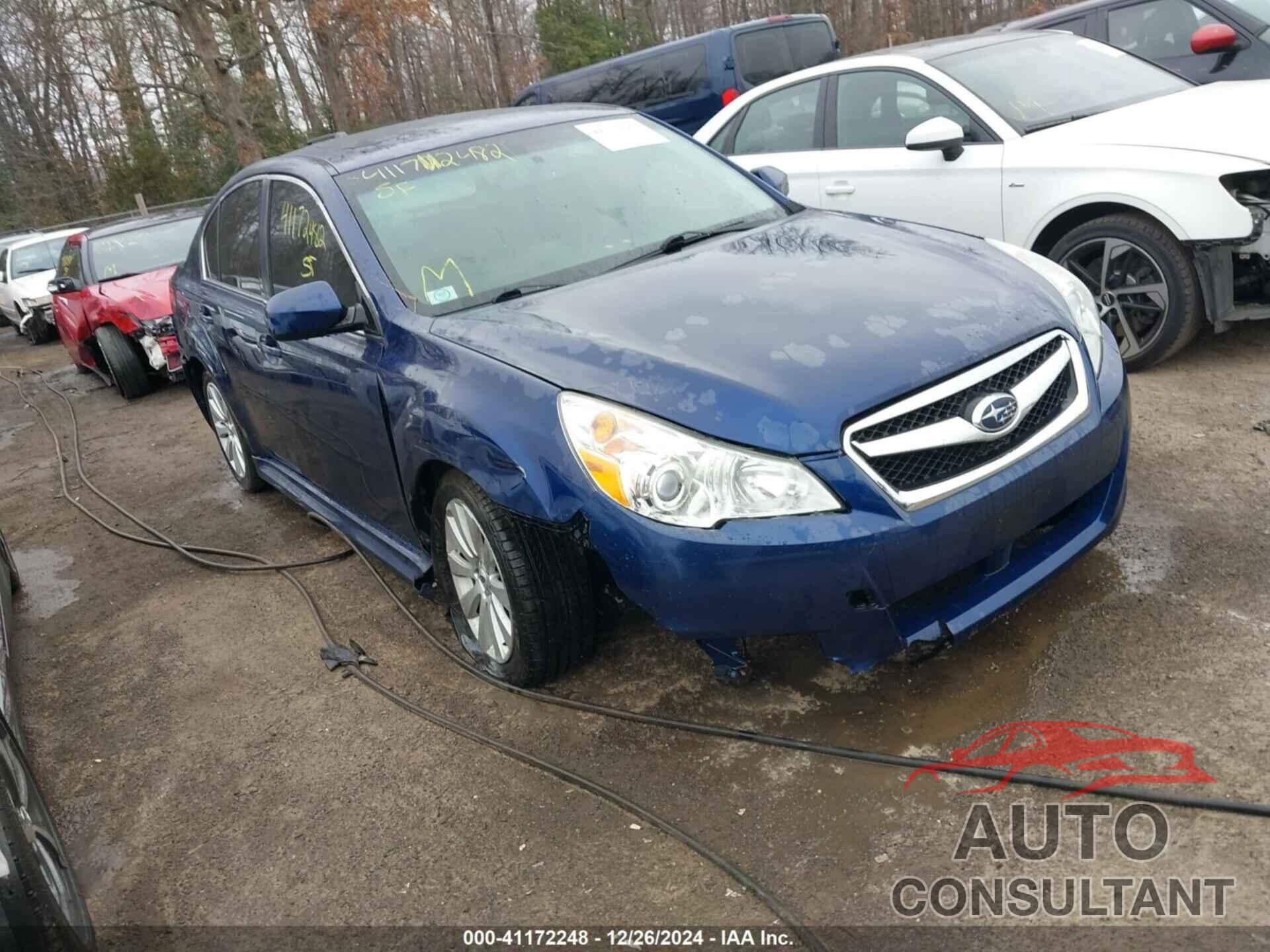 SUBARU LEGACY 2011 - 4S3BMDL60B2255680