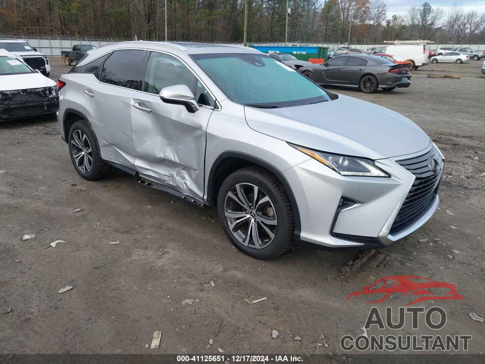 LEXUS RX 350 2019 - 2T2ZZMCA0KC125528