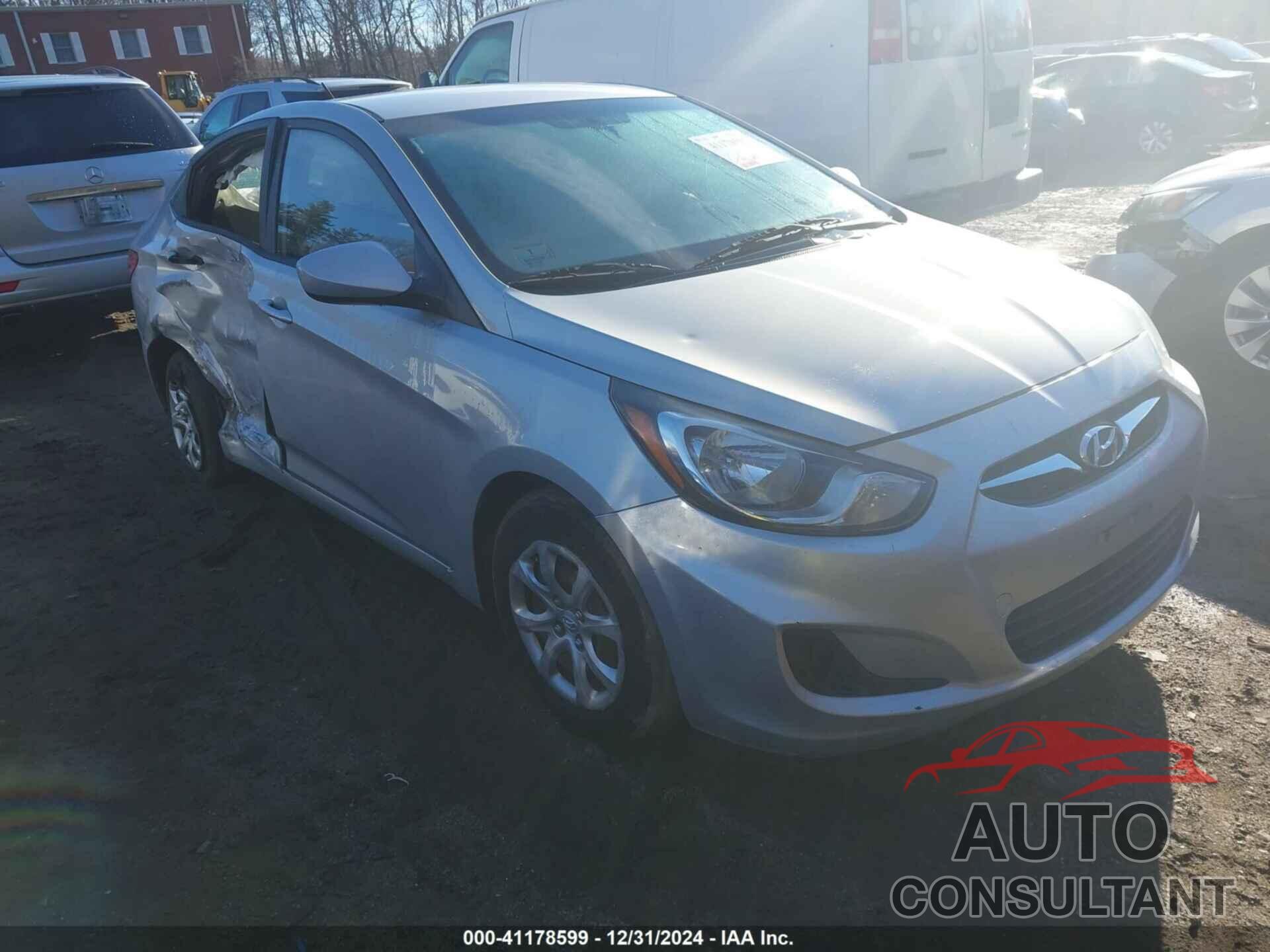 HYUNDAI ACCENT 2013 - KMHCT4AE0DU452160