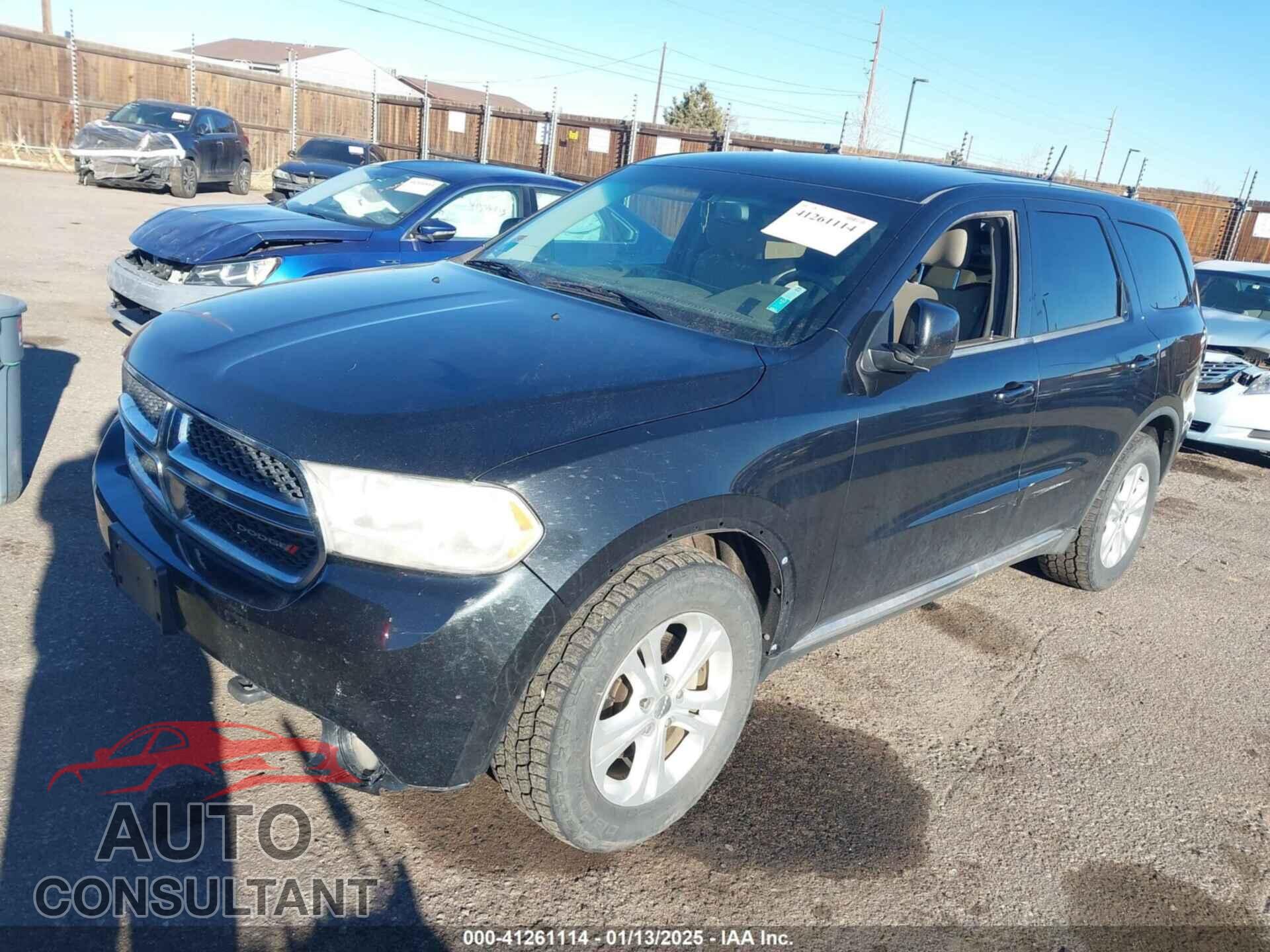 DODGE DURANGO 2013 - 1C4RDJAG8DC617731
