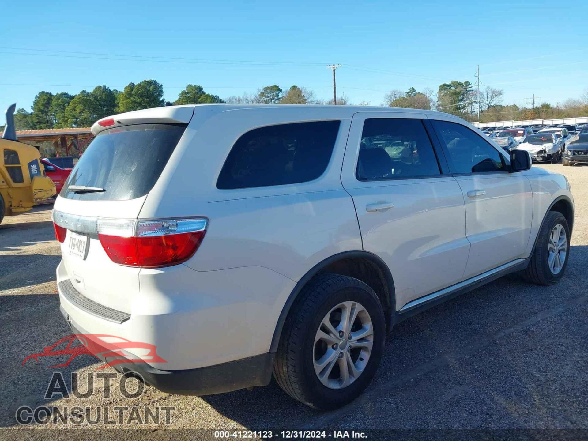 DODGE DURANGO 2012 - 1C4RDHAG8CC271221