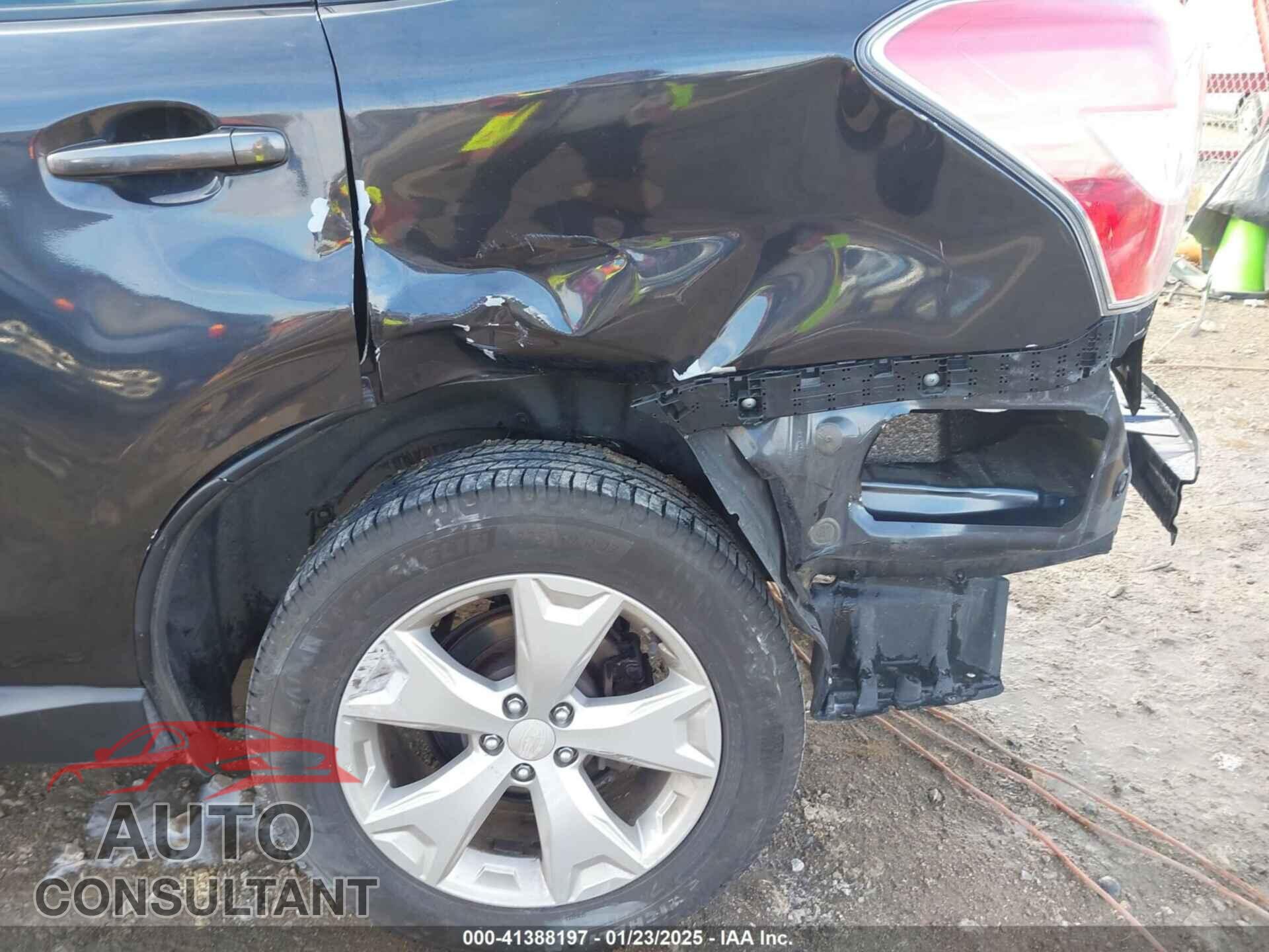 SUBARU FORESTER 2015 - JF2SJABC8FH583545