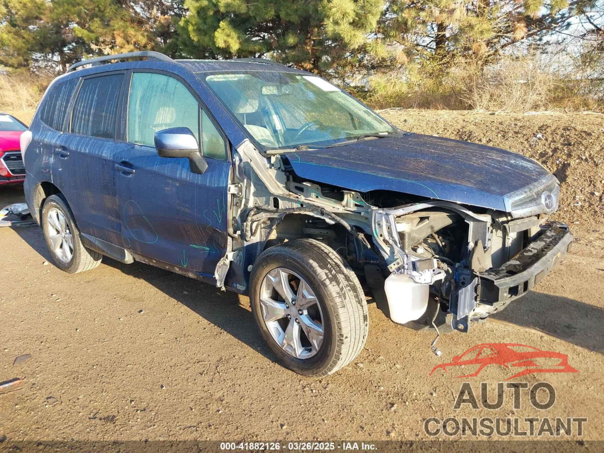 SUBARU FORESTER 2014 - JF2SJADC0EH494077