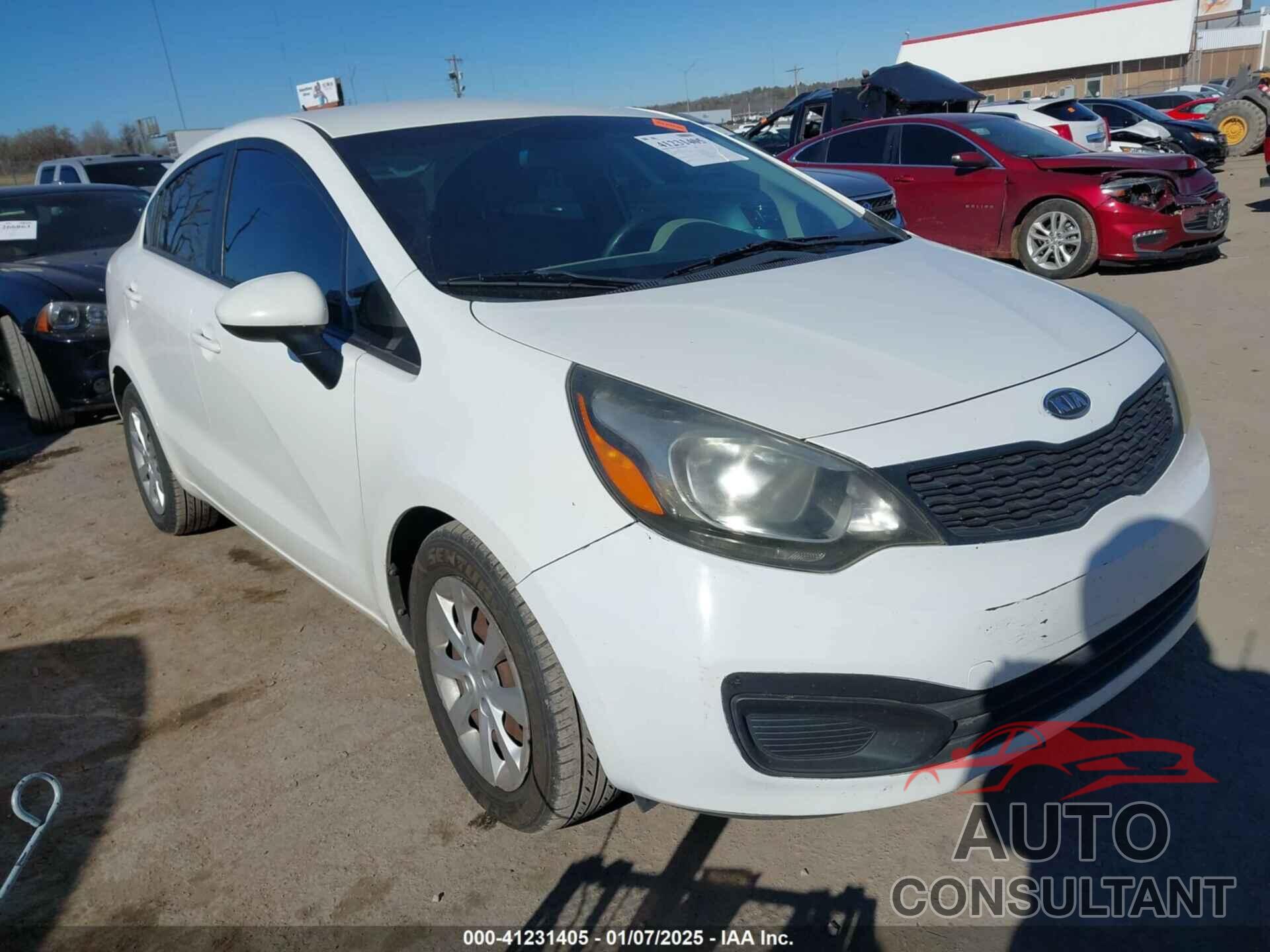 KIA RIO 2013 - KNADM4A3XD6125769