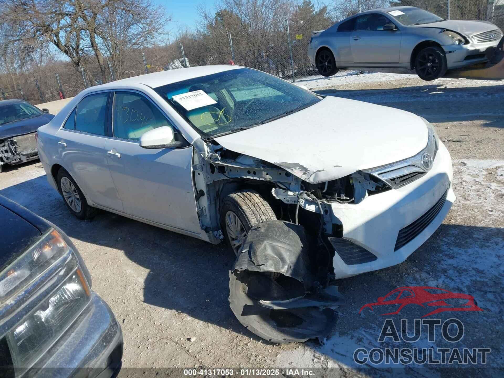 TOYOTA CAMRY 2013 - 4T4BF1FK4DR317138