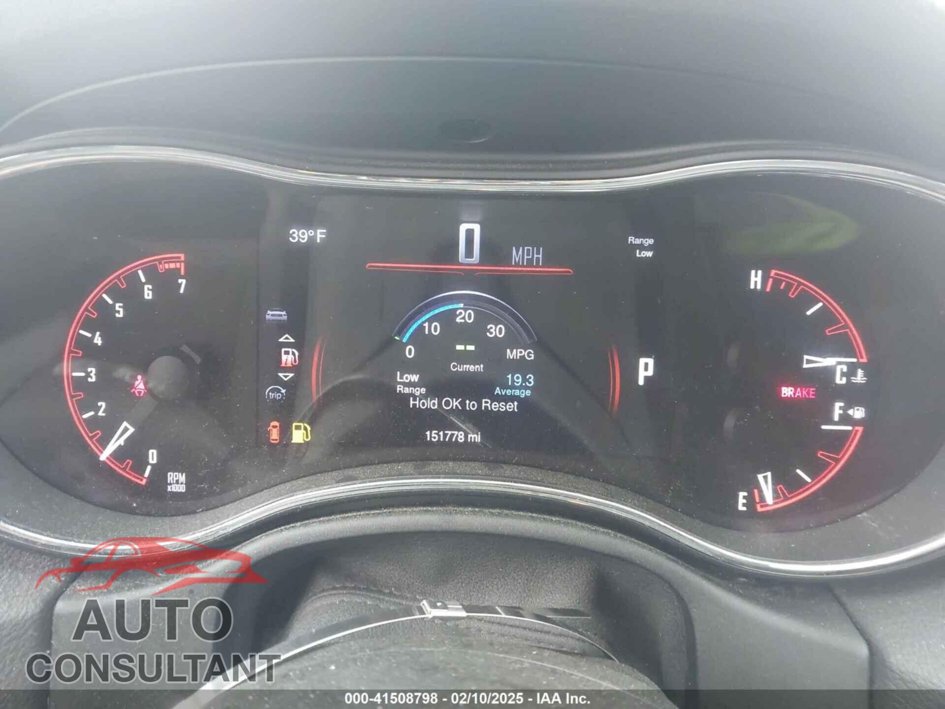DODGE DURANGO 2015 - 1C4RDHAGXFC946099