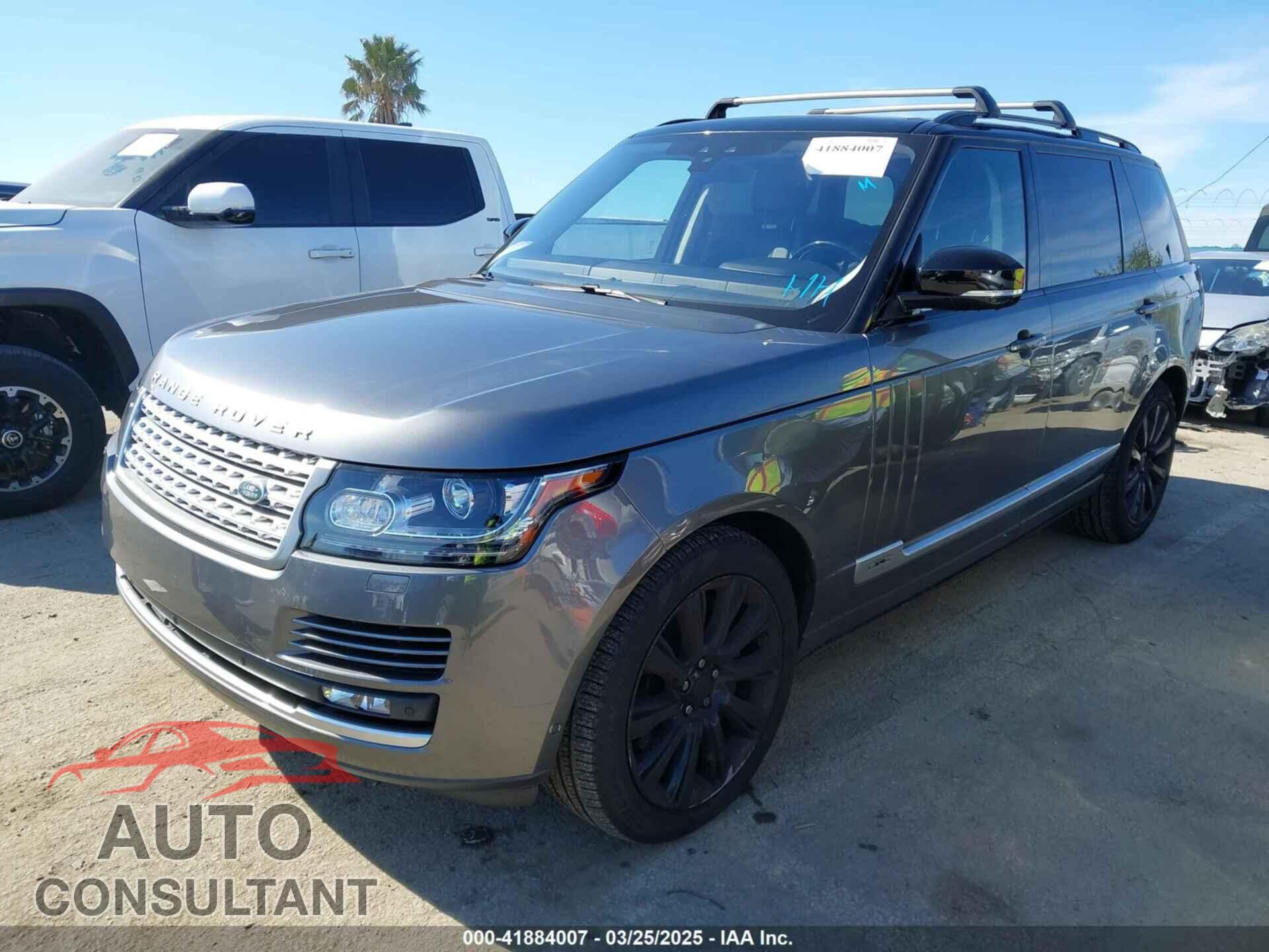 LAND ROVER RANGE ROVER 2017 - SALGS5FE2HA322548