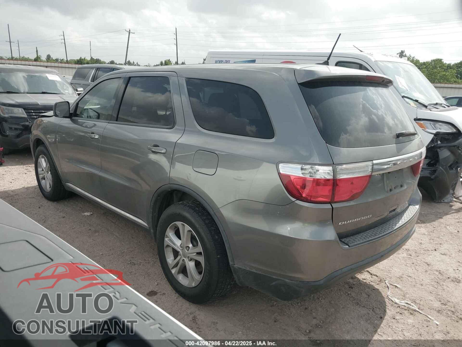 DODGE DURANGO 2012 - 1C4RDHAG2CC257167