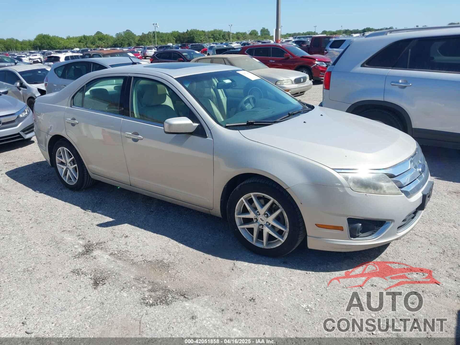 FORD FUSION 2010 - 3FAHP0JG7AR126809