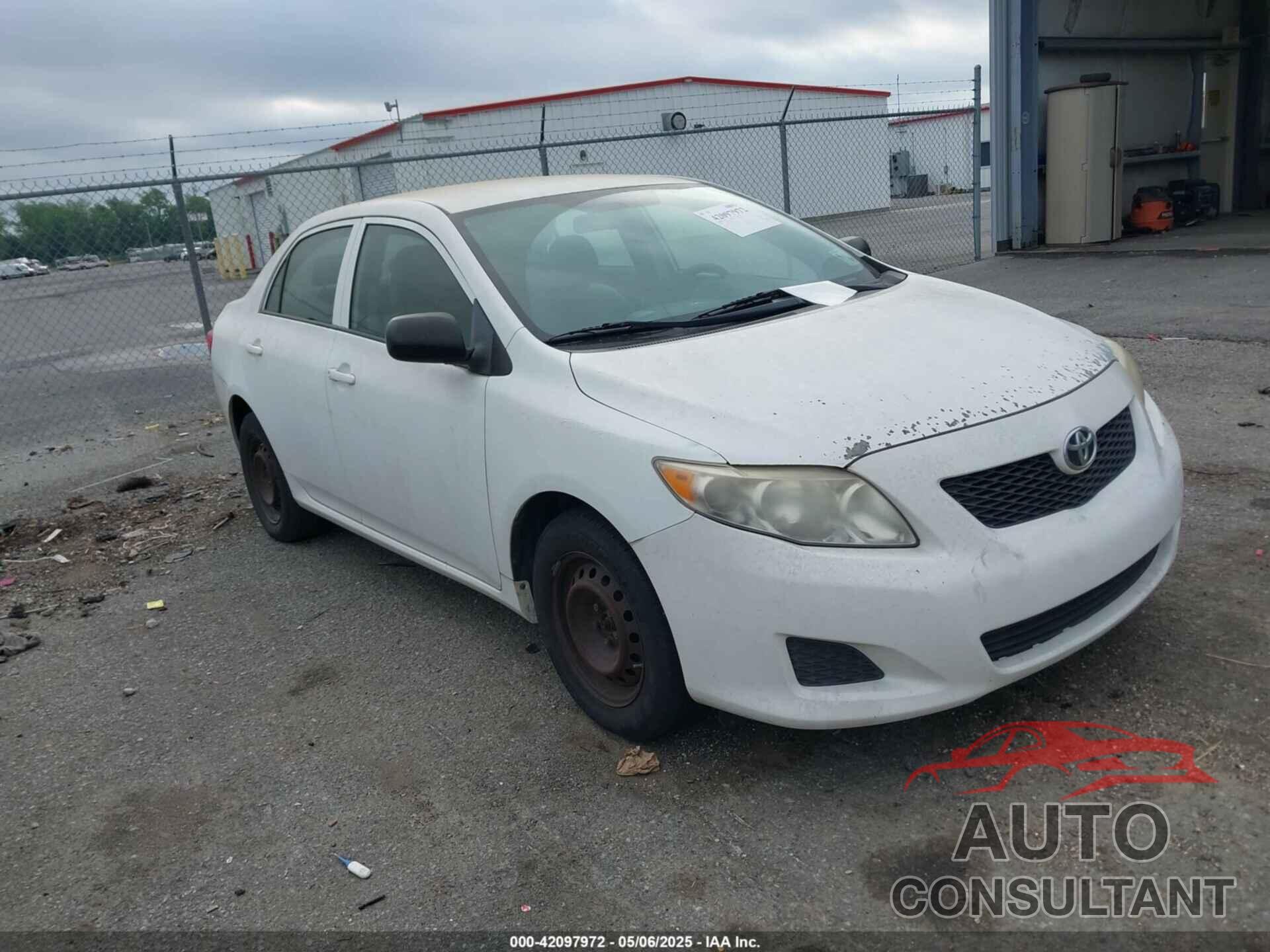 TOYOTA COROLLA 2009 - 1NXBU40E09Z039625