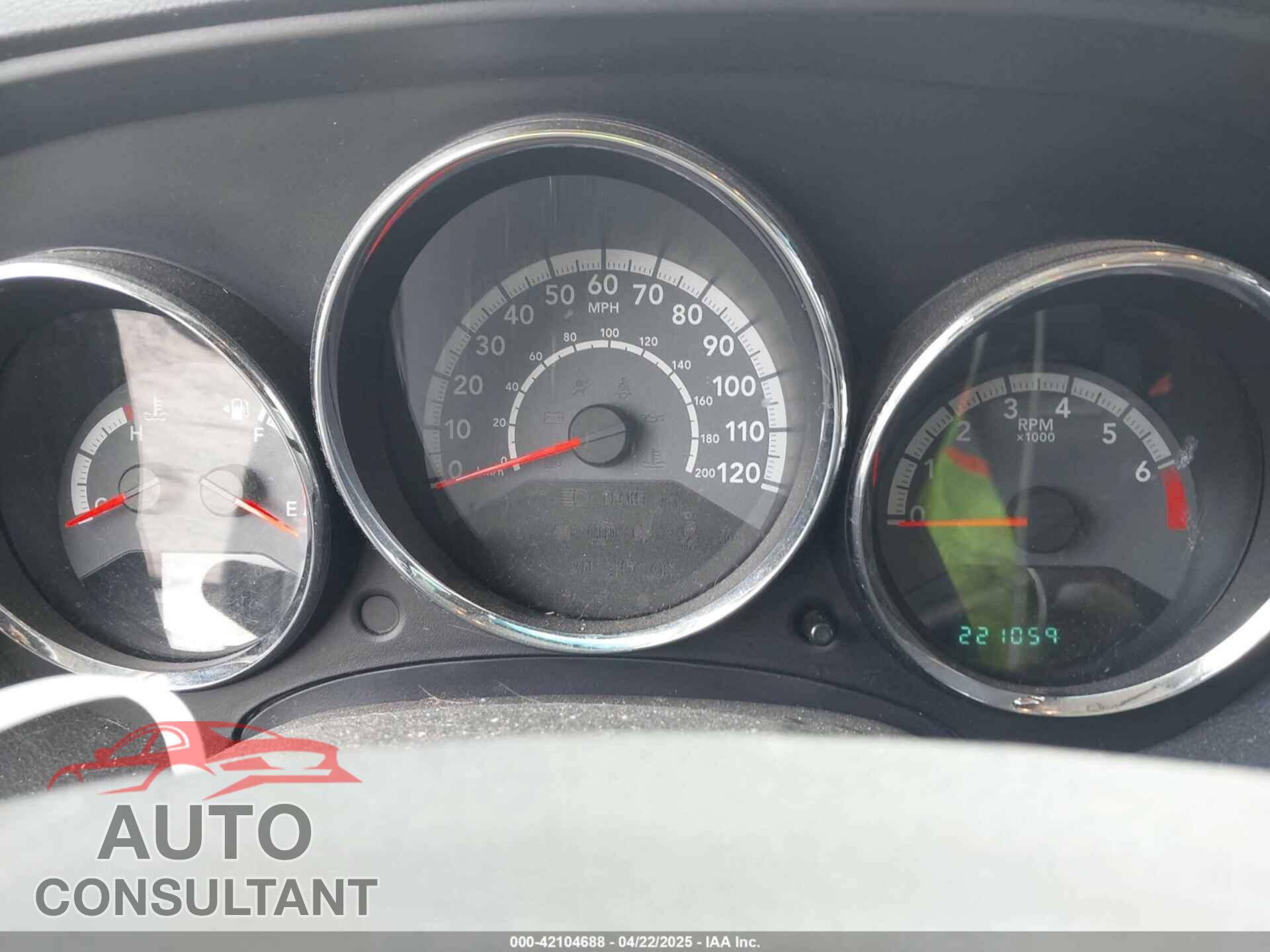 DODGE CALIBER 2012 - 1C3CDWDA6CD510605