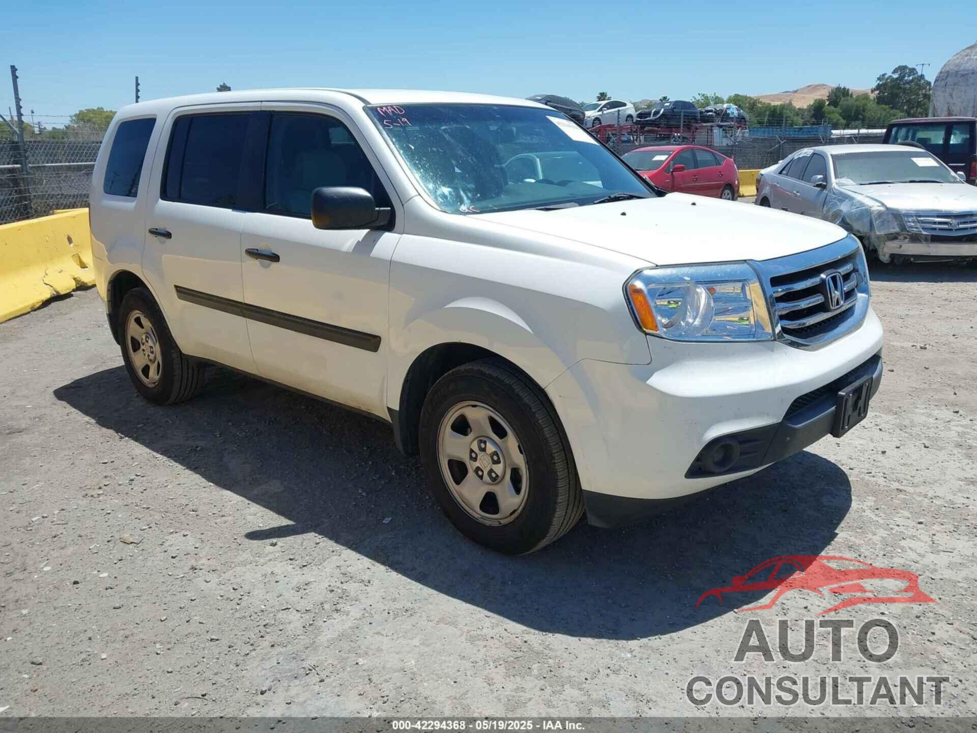 HONDA PILOT 2015 - 5FNYF4H28FB064098