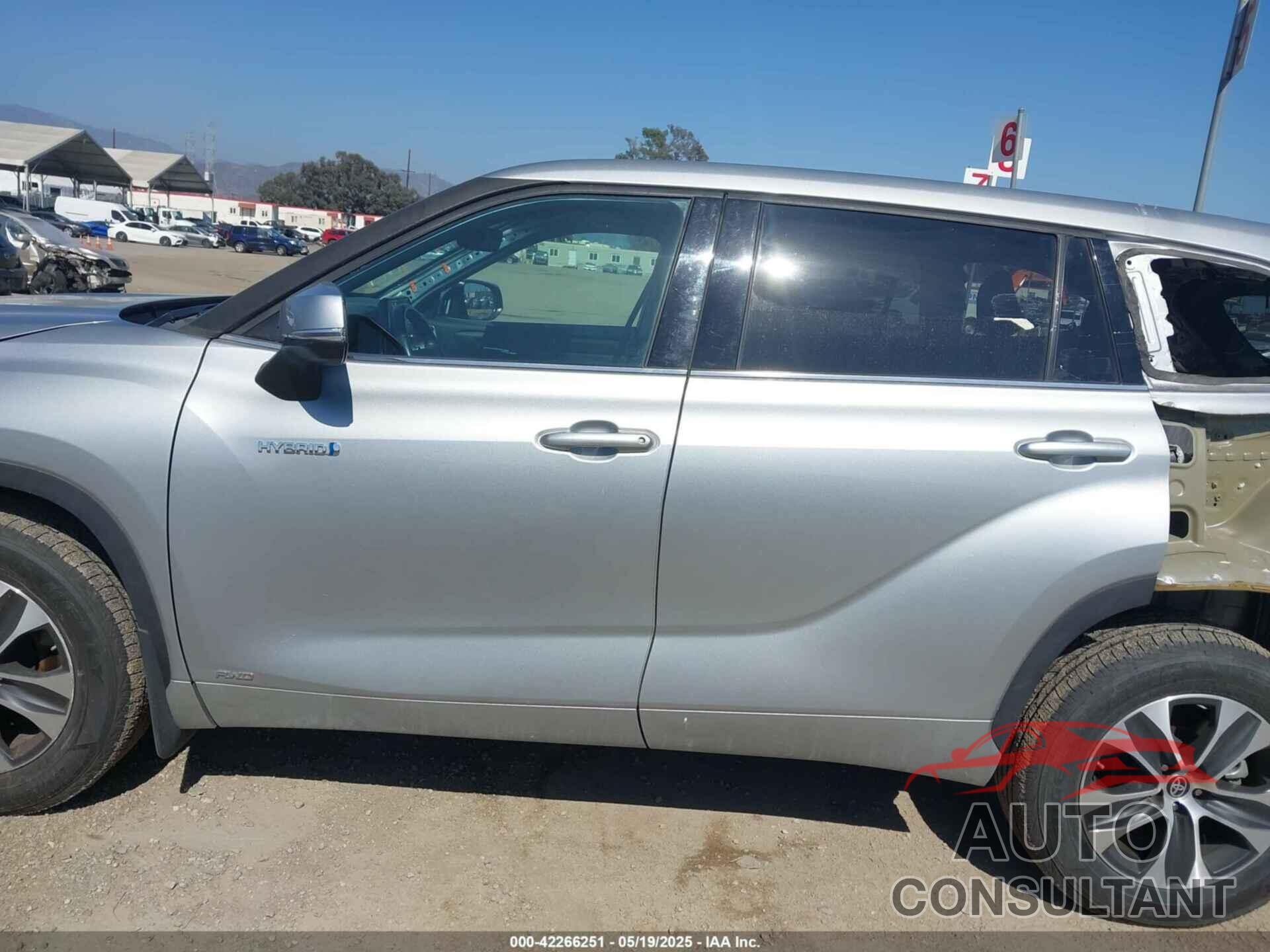 TOYOTA HIGHLANDER 2021 - 5TDHBRCH0MS517918