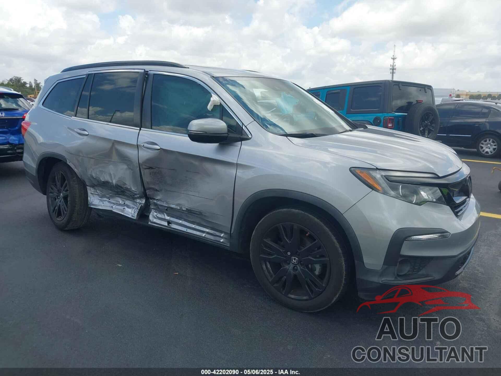 HONDA PILOT 2021 - 5FNYF5H22MB004756