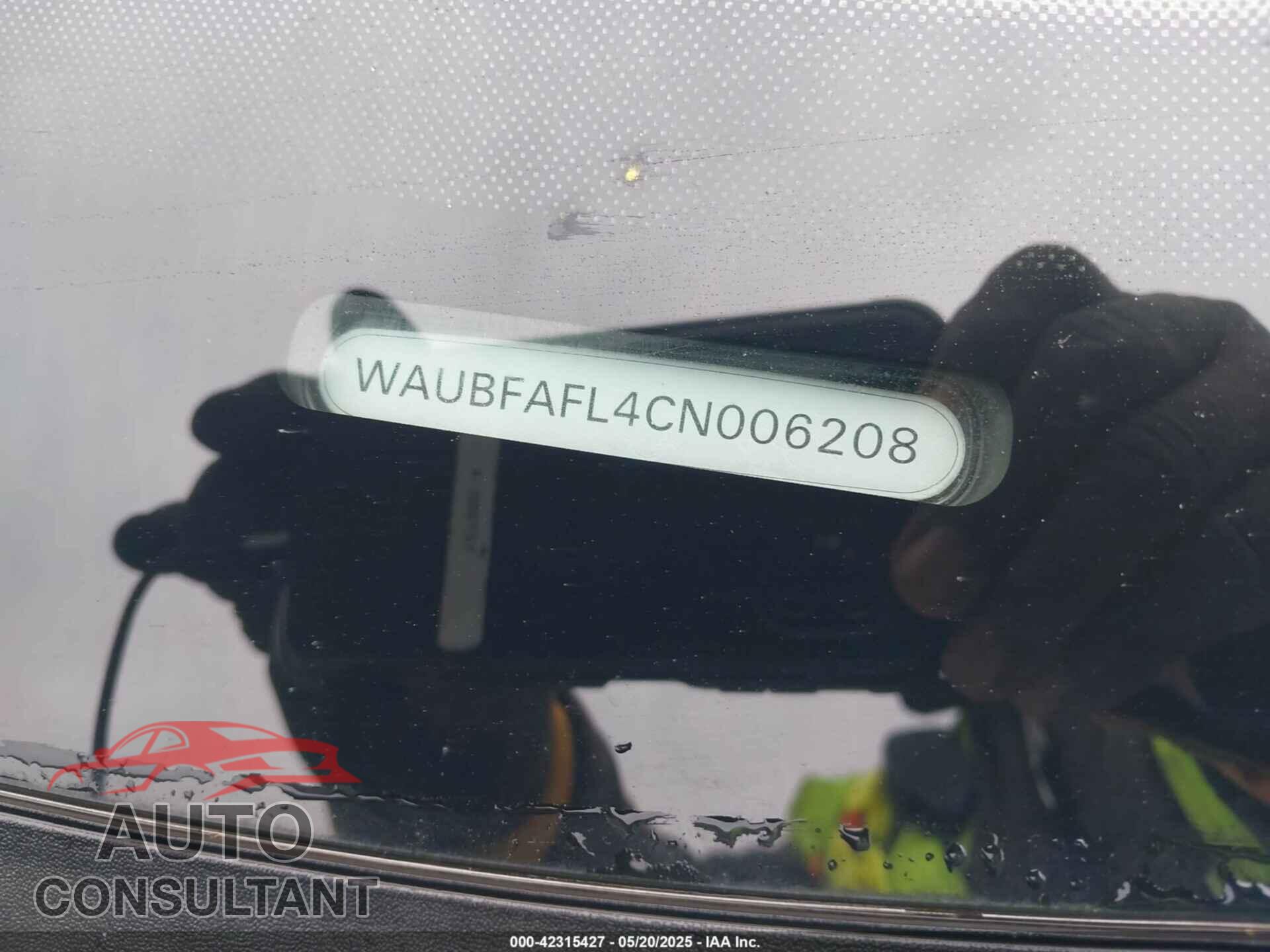 AUDI A4 2012 - WAUBFAFL4CN006208