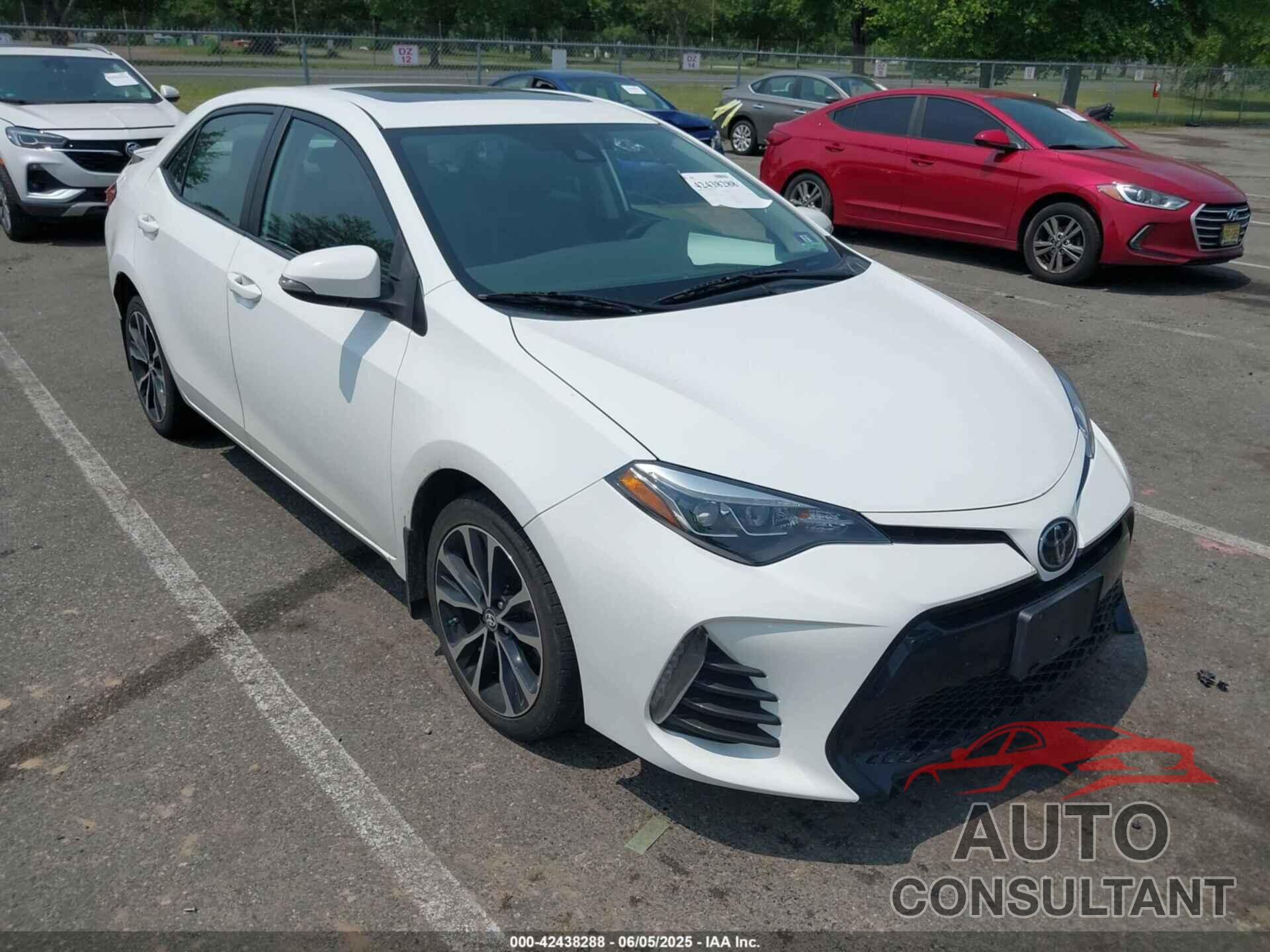 TOYOTA COROLLA 2017 - 2T1BURHE3HC781356