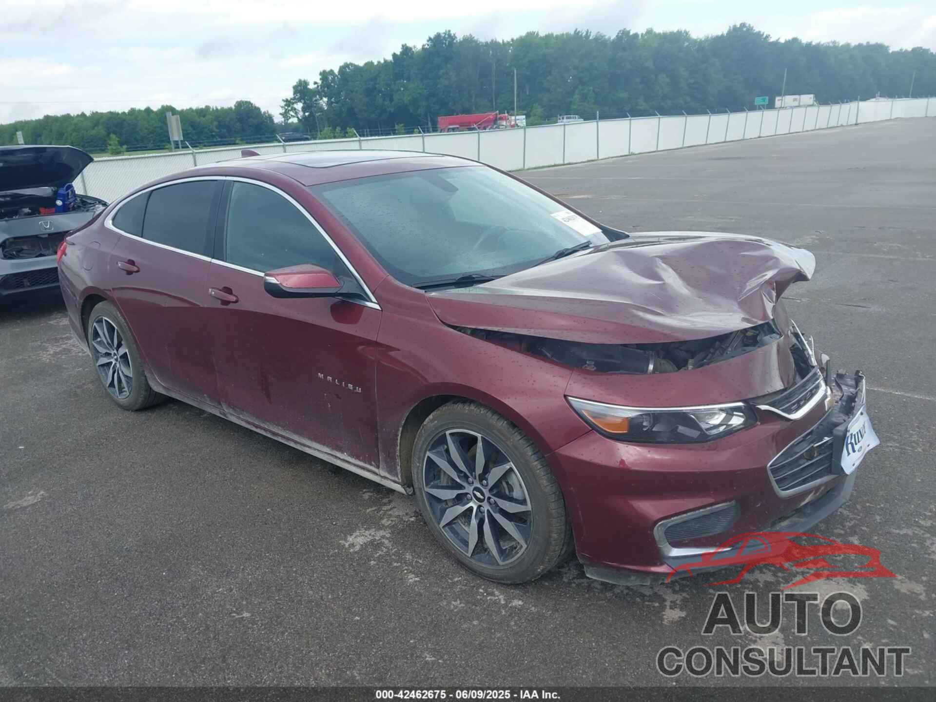 CHEVROLET MALIBU 2016 - 1G1ZE5ST7GF192238