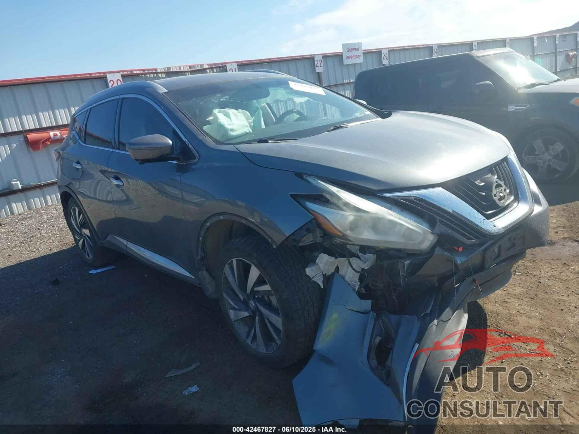 NISSAN MURANO 2016 - 5N1AZ2MH0GN100534