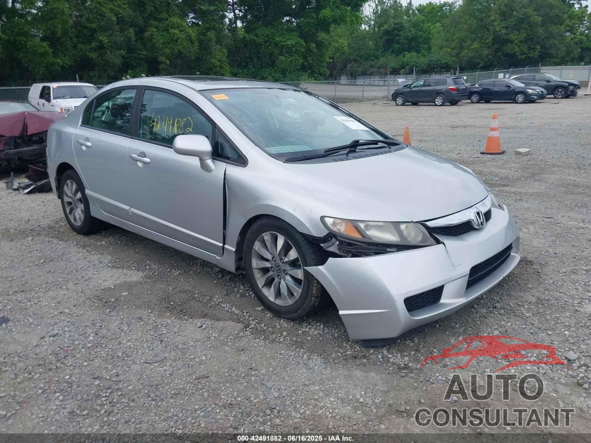 HONDA CIVIC 2010 - 19XFA1F84AE012736