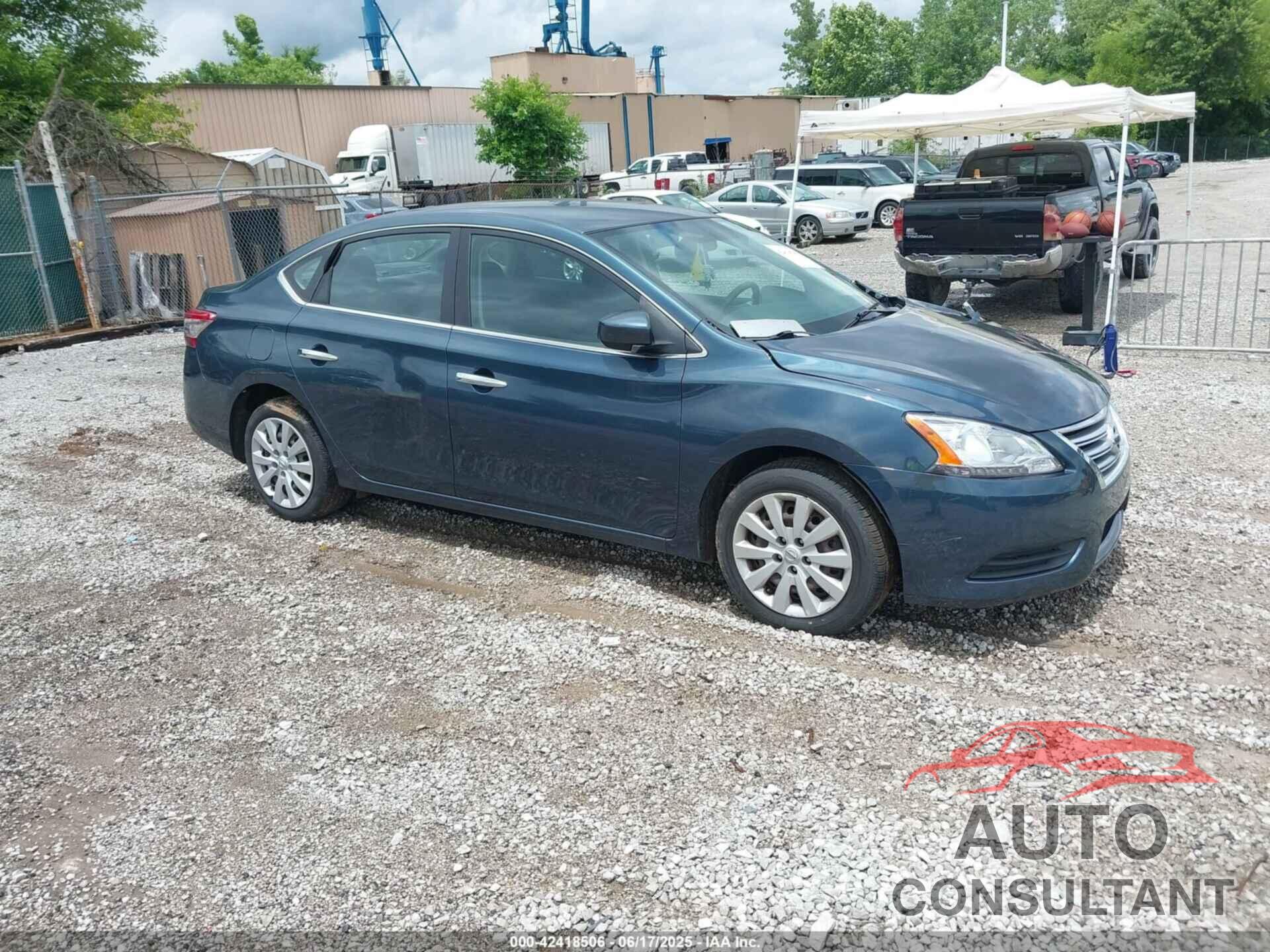 NISSAN SENTRA 2015 - 3N1AB7AP2FY270075