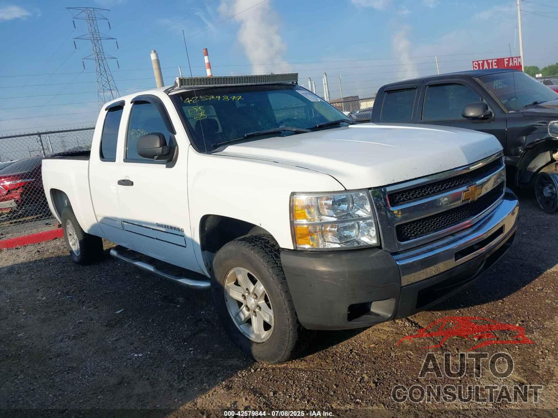CHEVROLET SILVERADO 1500 2010 - 1GCSCSE05AZ103786
