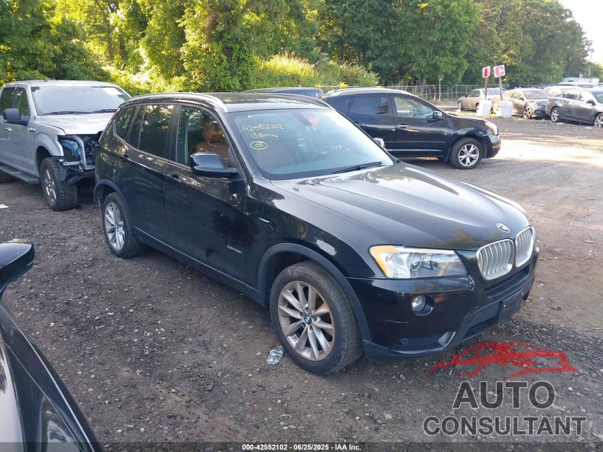 BMW X3 2013 - 5UXWX9C51D0D06102