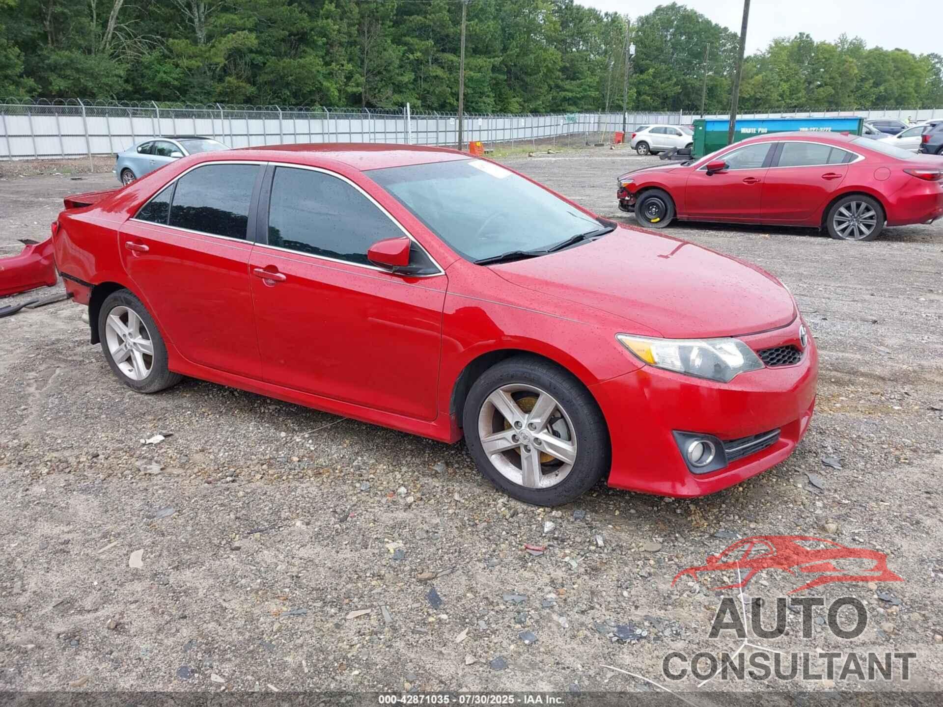 TOYOTA CAMRY 2013 - 4T1BF1FK3DU663529