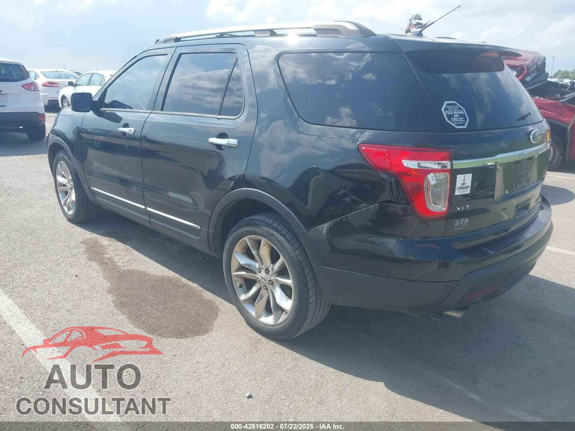 FORD EXPLORER 2013 - 1FM5K8D8XDGC38543