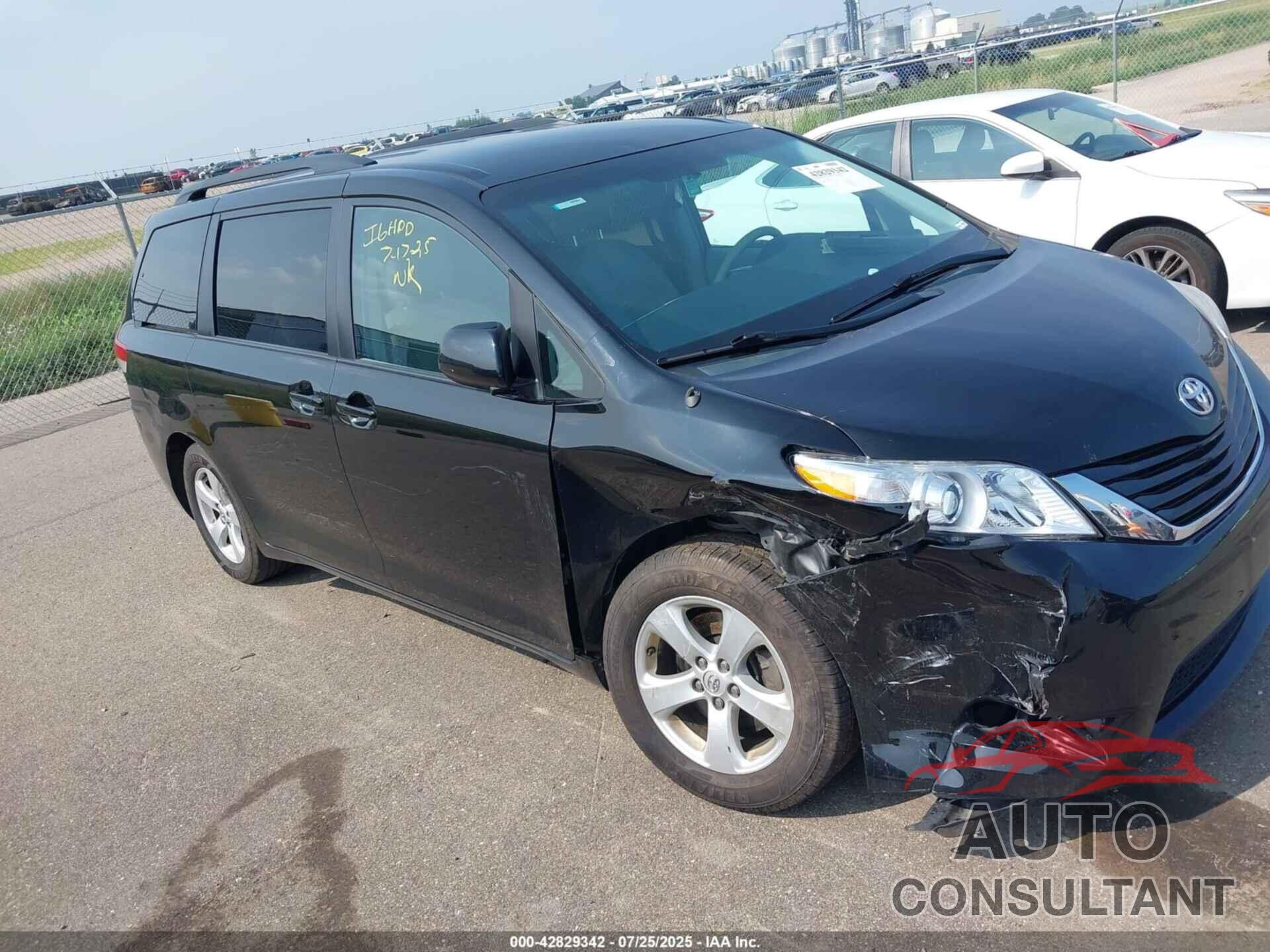 TOYOTA SIENNA 2014 - 5TDKK3DC0ES464550
