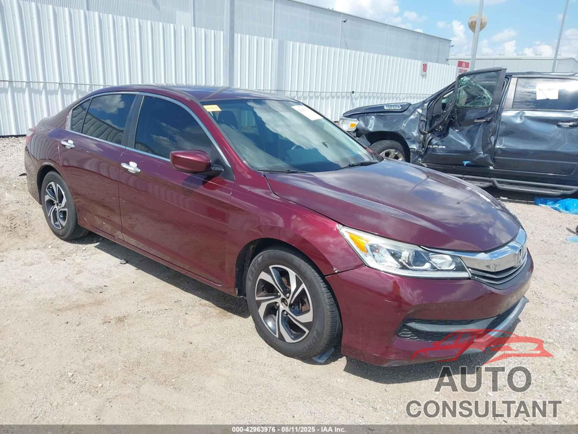 HONDA ACCORD 2016 - 1HGCR2F32GA003133