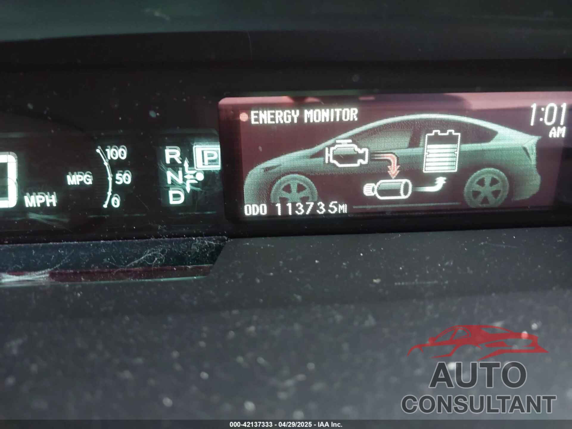 TOYOTA PRIUS 2013 - JTDKN3DU7D1616318