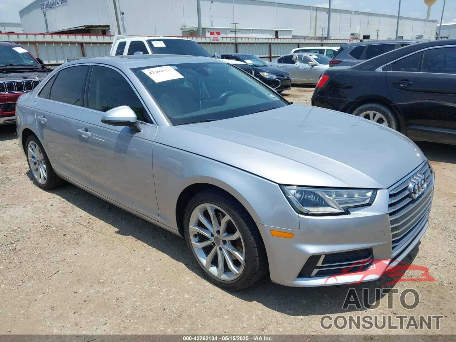 AUDI A4 2019 - WAUGMAF48KN004870