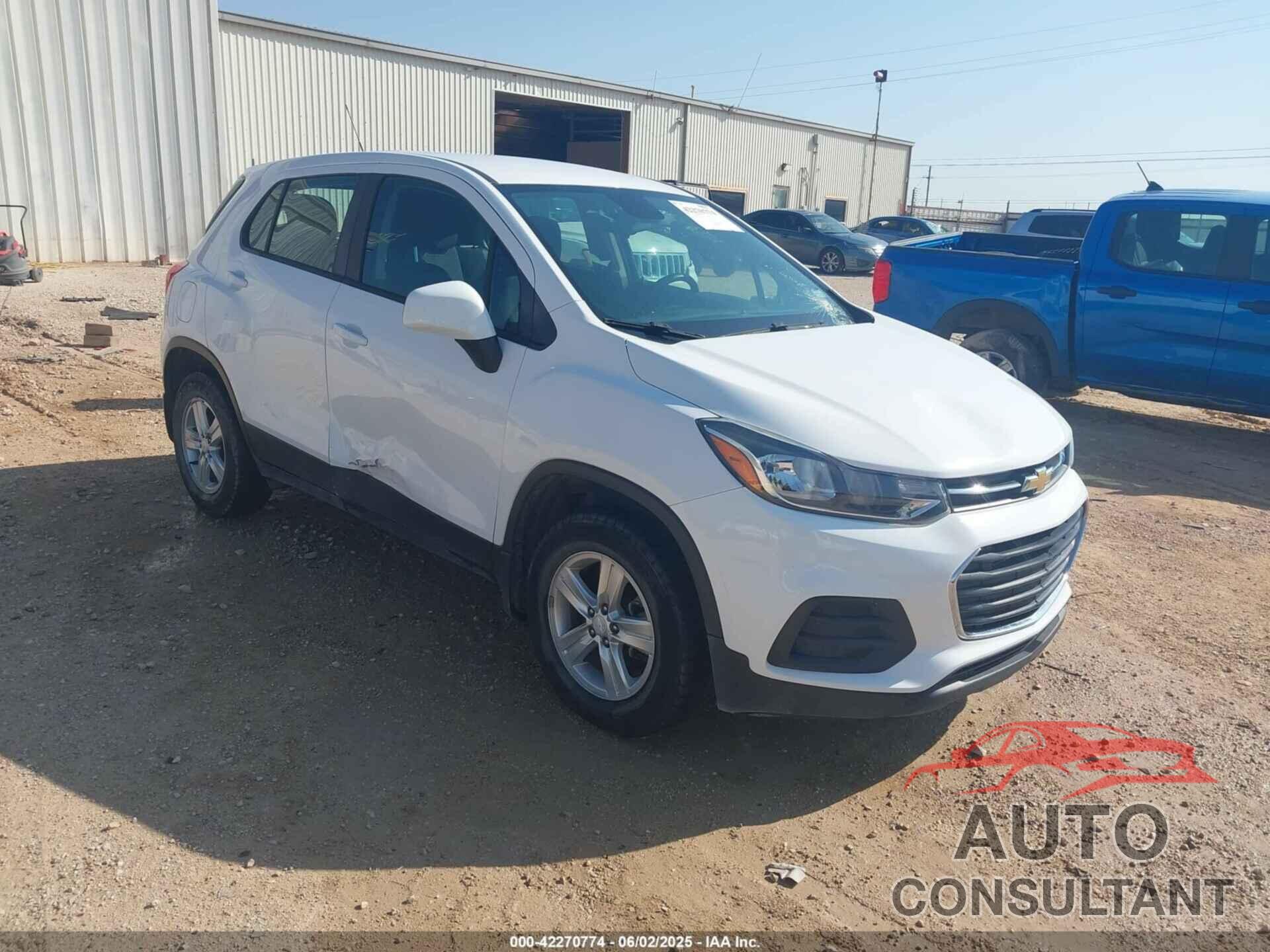 CHEVROLET TRAX 2019 - 3GNCJNSB2KL246406