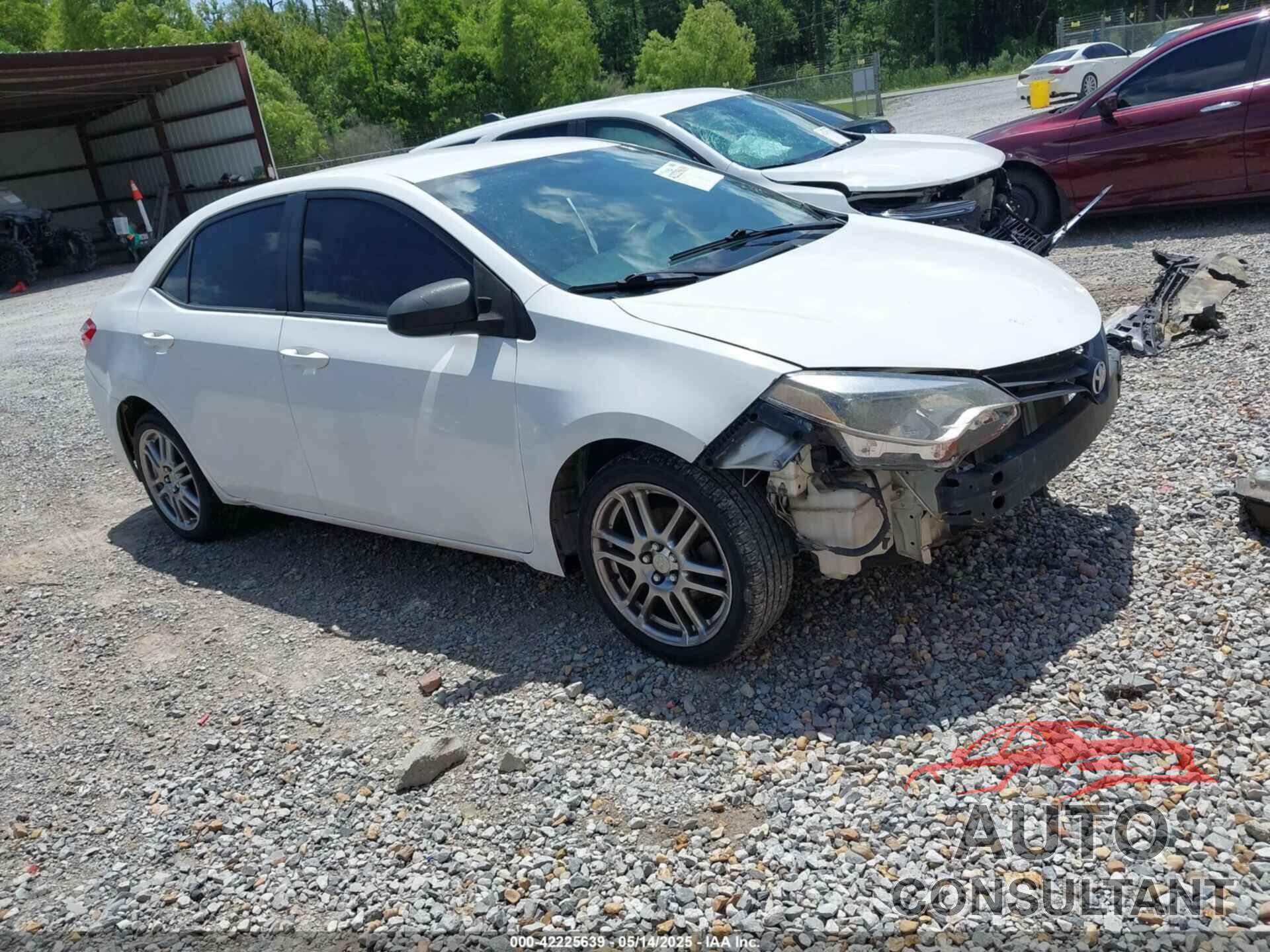 TOYOTA COROLLA 2015 - 2T1BURHEXFC326128