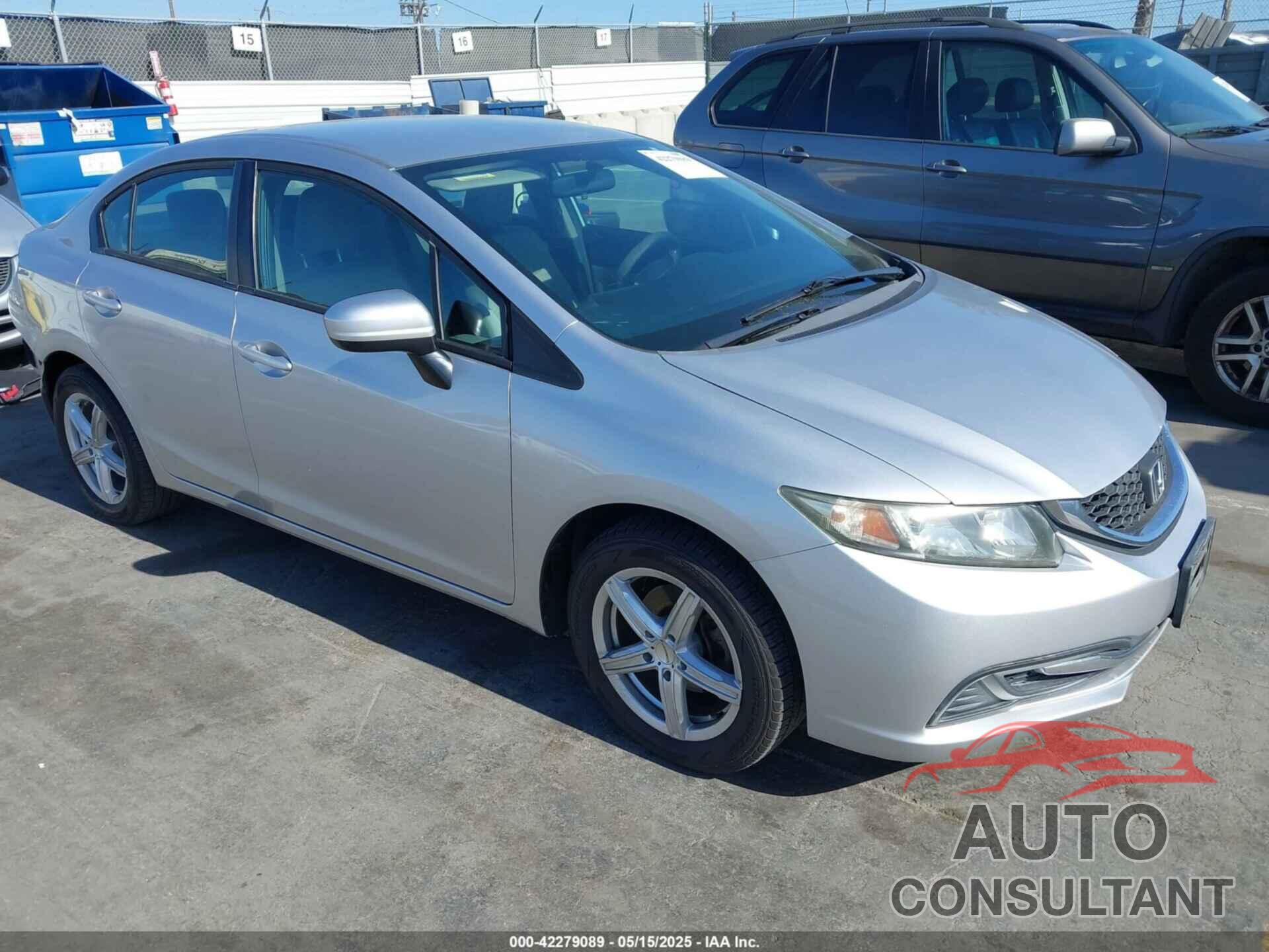HONDA CIVIC 2014 - 19XFB2F54EE270480