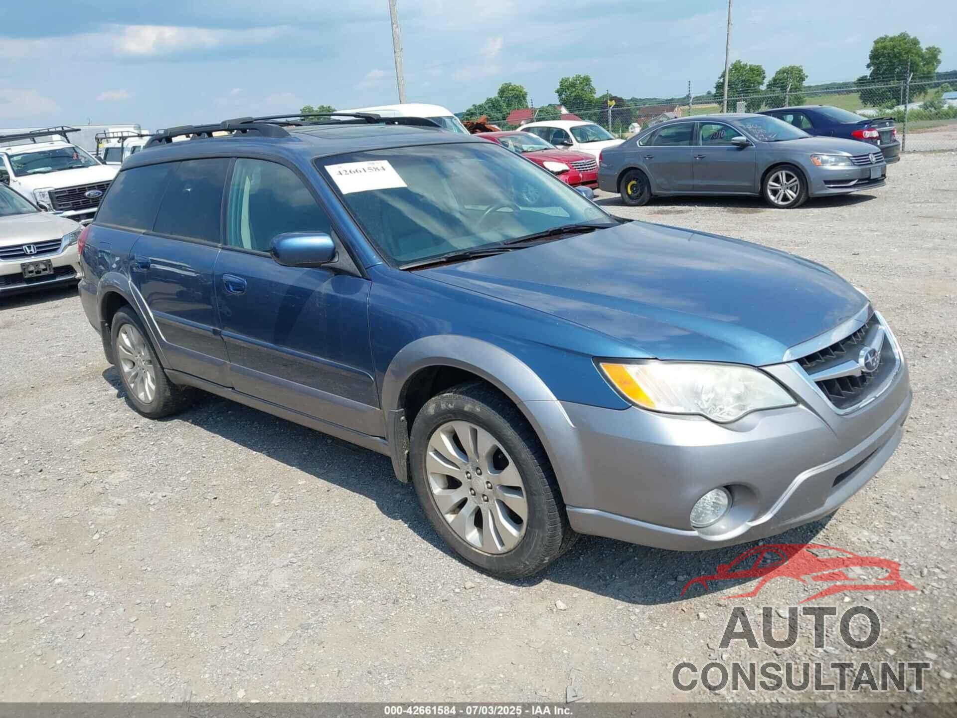 SUBARU OUTBACK 2009 - 4S4BP66C397323483