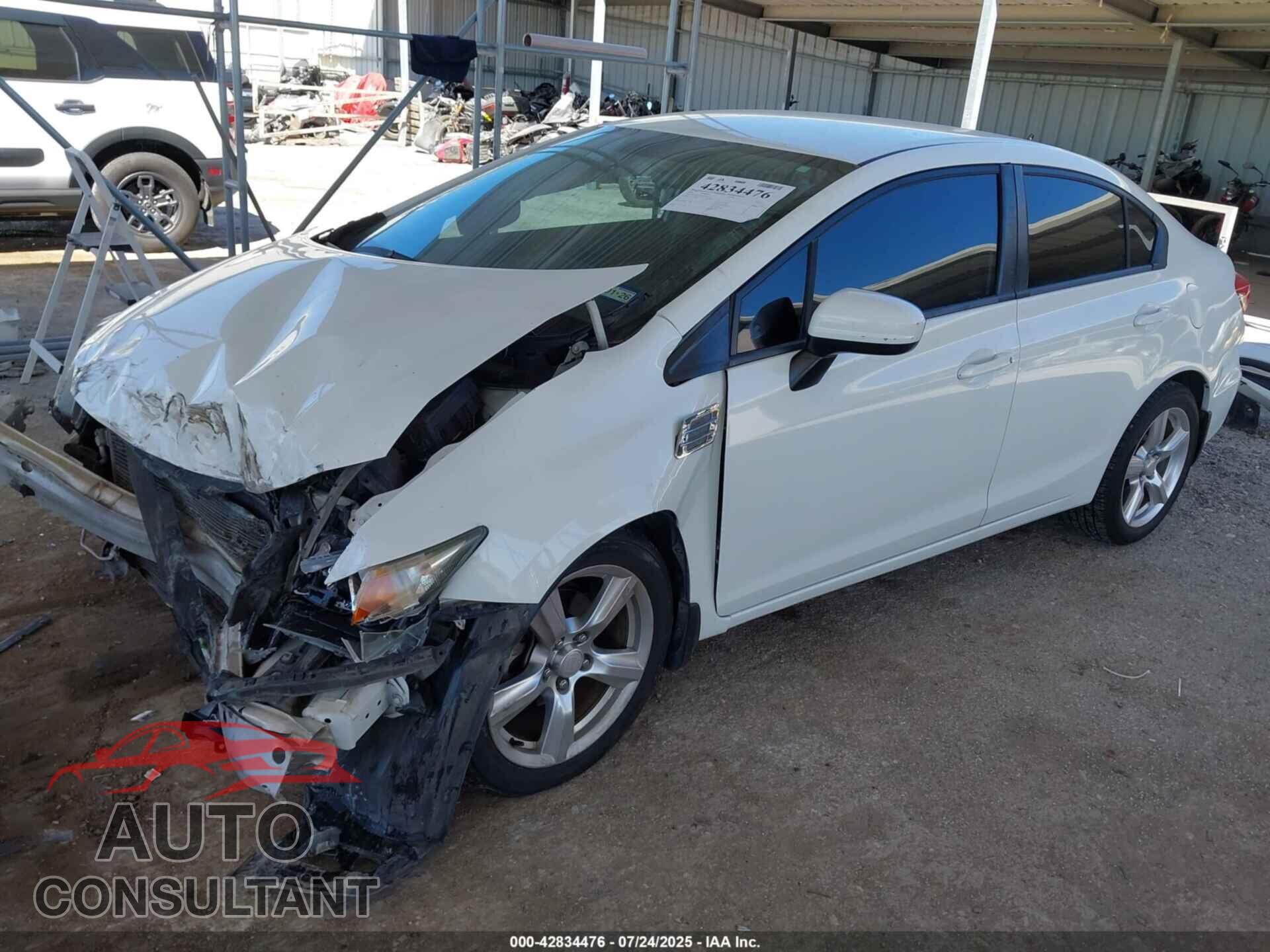 HONDA CIVIC 2014 - 2HGFB2F53EH528526