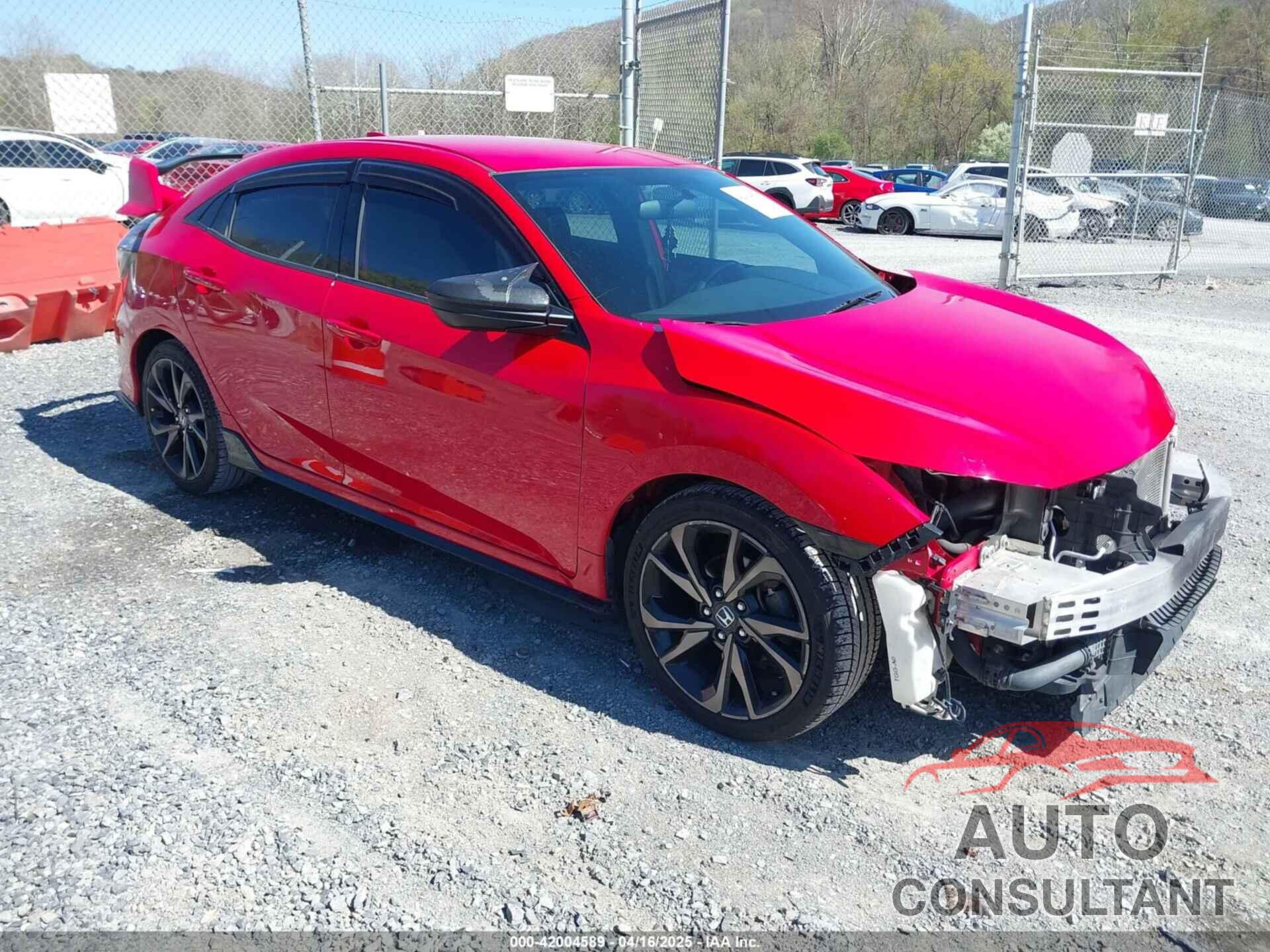HONDA CIVIC 2017 - SHHFK7H41HU204628