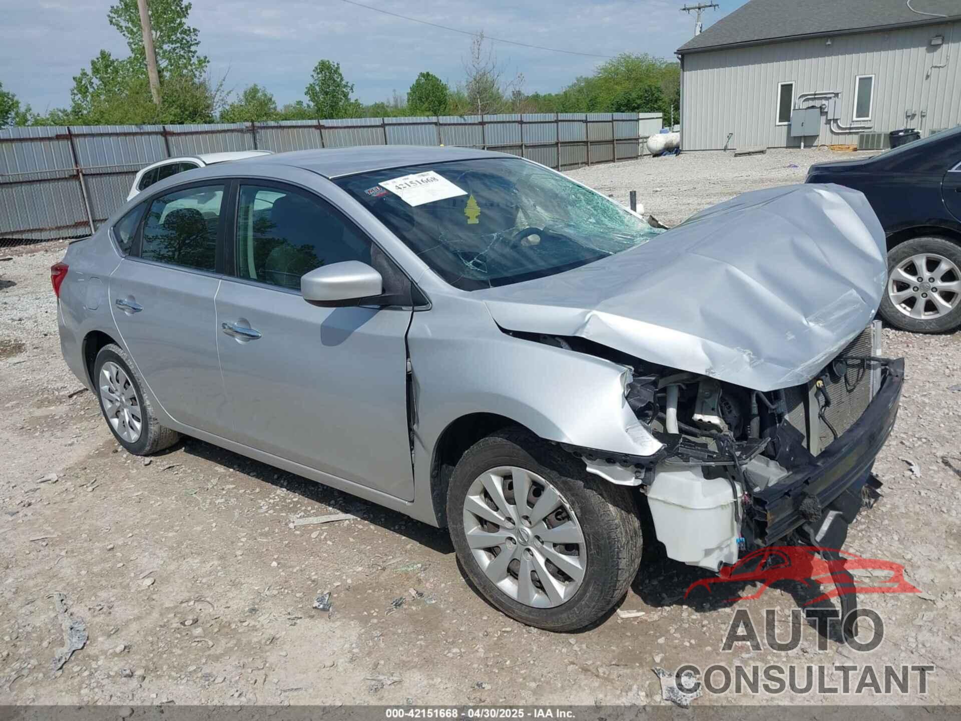 NISSAN SENTRA 2017 - 3N1AB7AP4HY303578