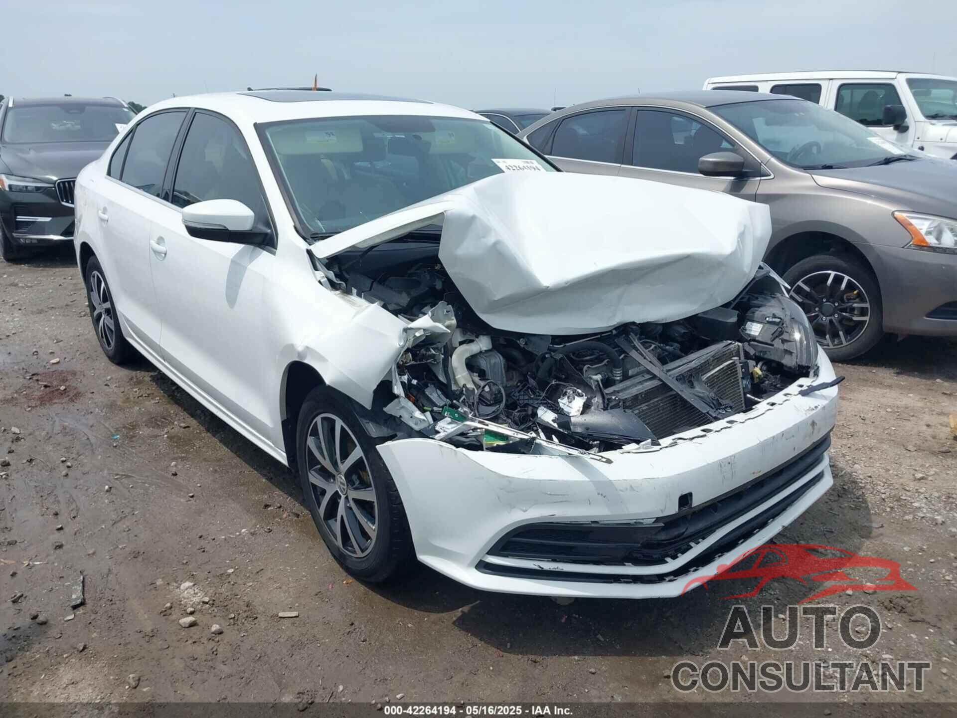 VOLKSWAGEN JETTA 2017 - 3VWDB7AJ6HM278287