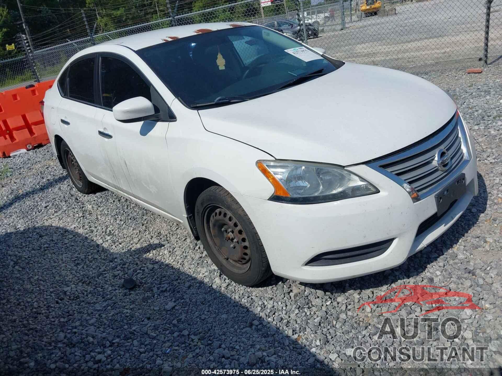 NISSAN SENTRA 2015 - 3N1AB7AP8FY312992