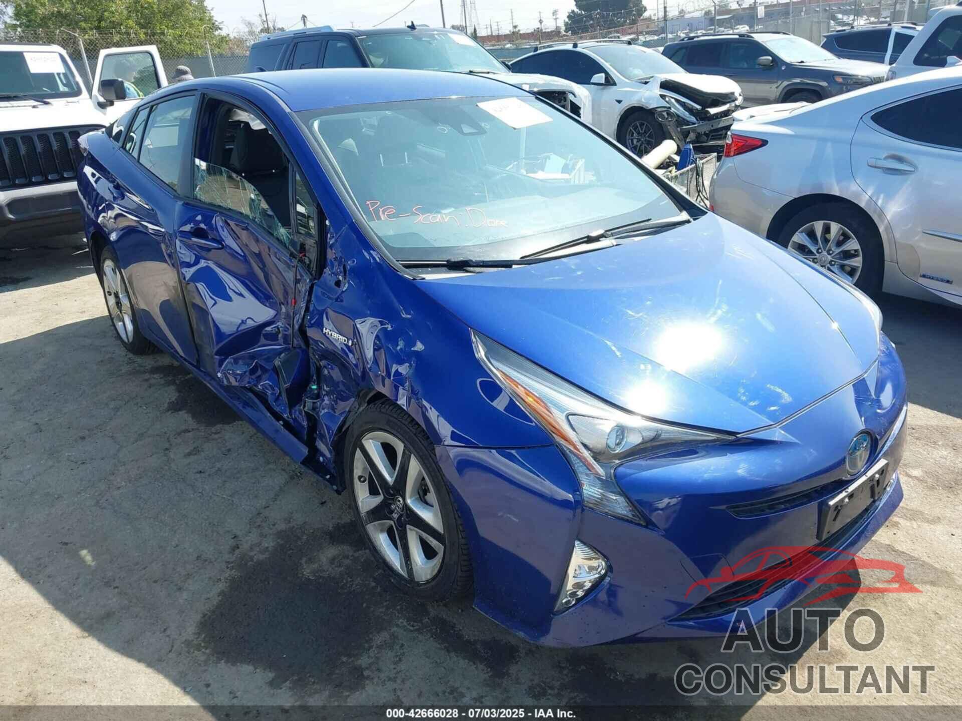 TOYOTA PRIUS 2016 - JTDKARFU3G3513496