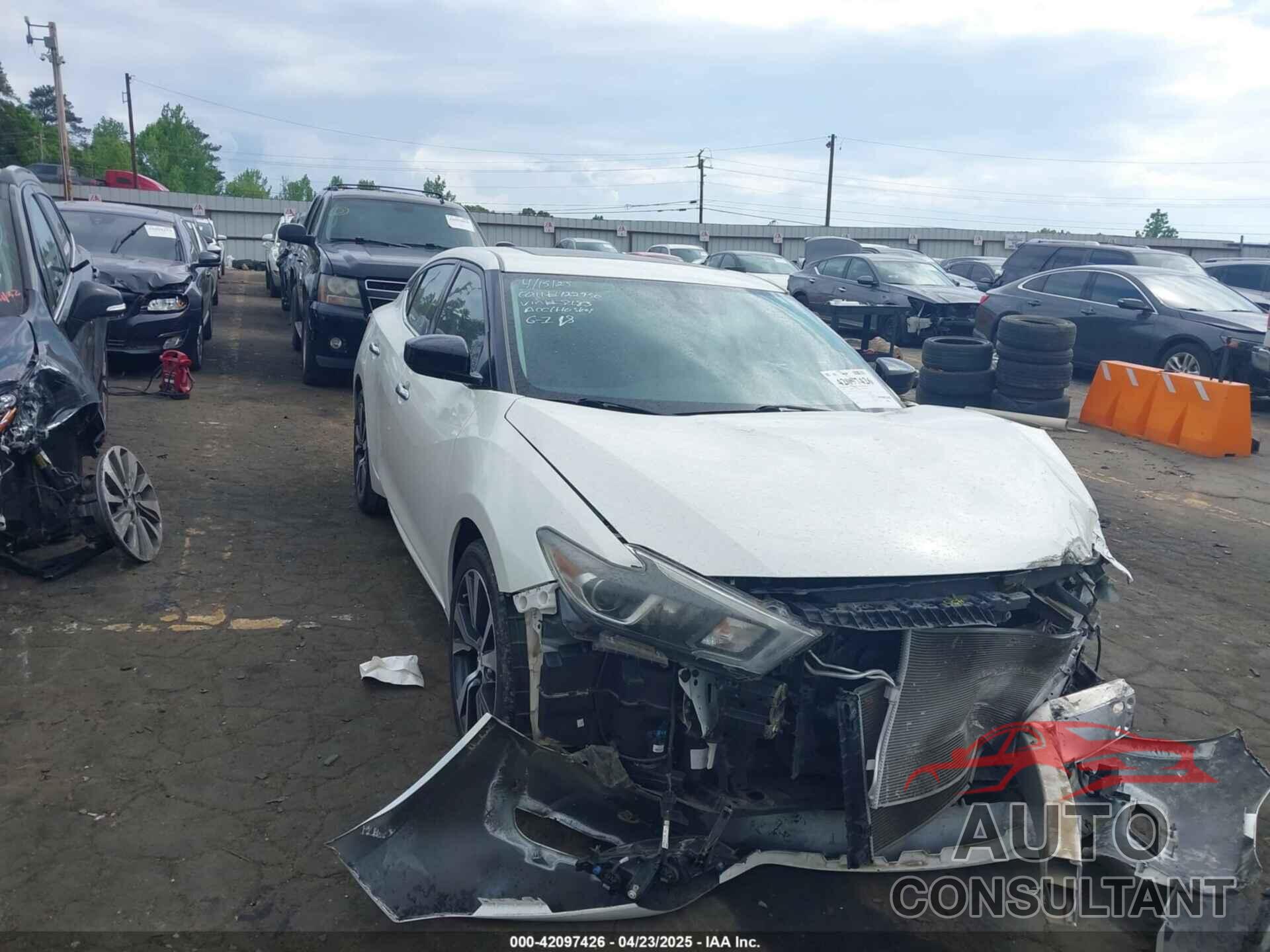 NISSAN MAXIMA 2016 - 1N4AA6AP5GC448183