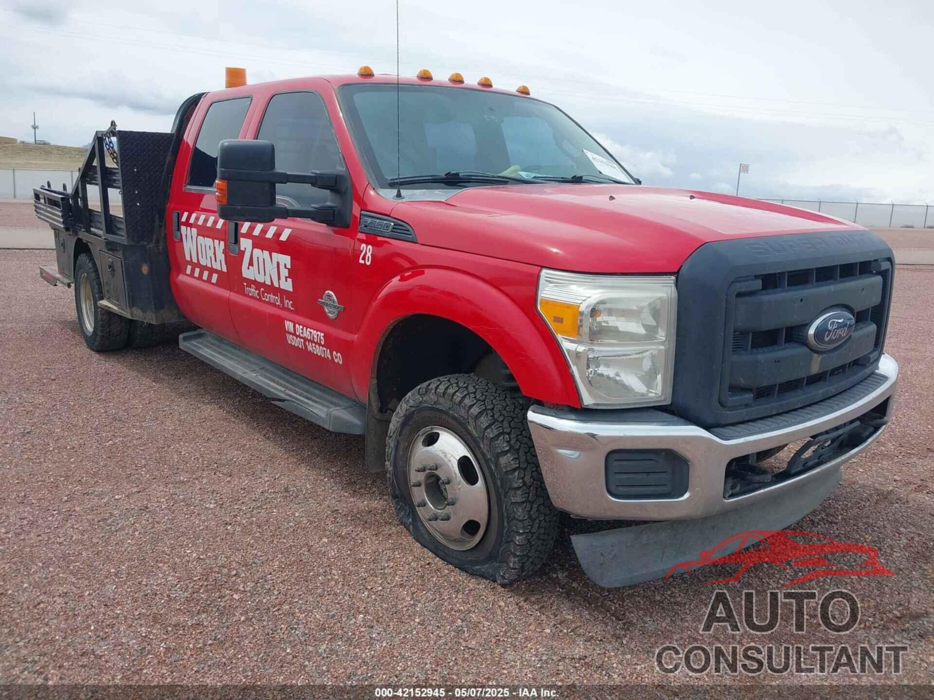 FORD F-350 2013 - 1FT8W3DT4DEA67975