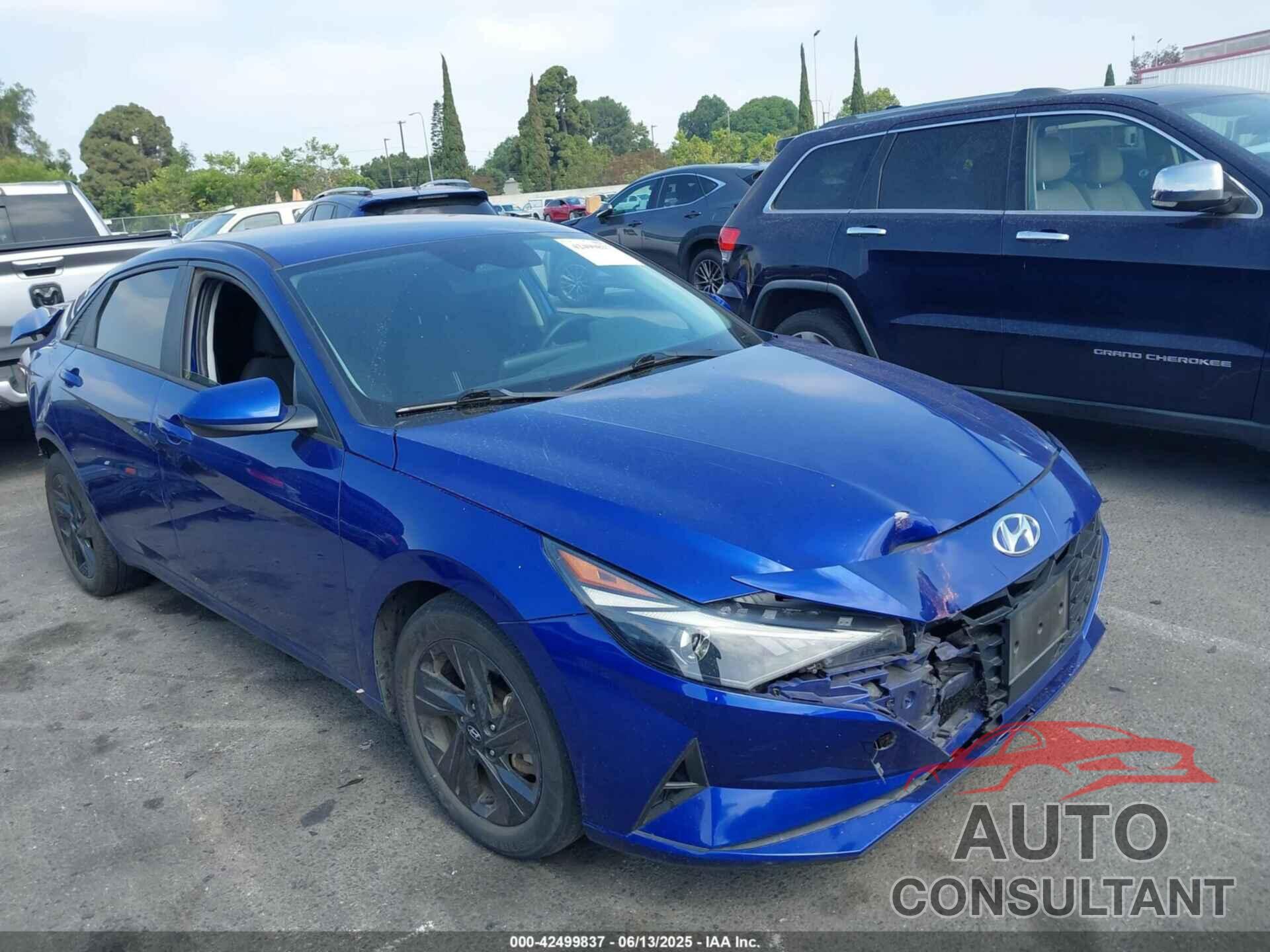HYUNDAI ELANTRA 2021 - KMHLS4AG1MU064228